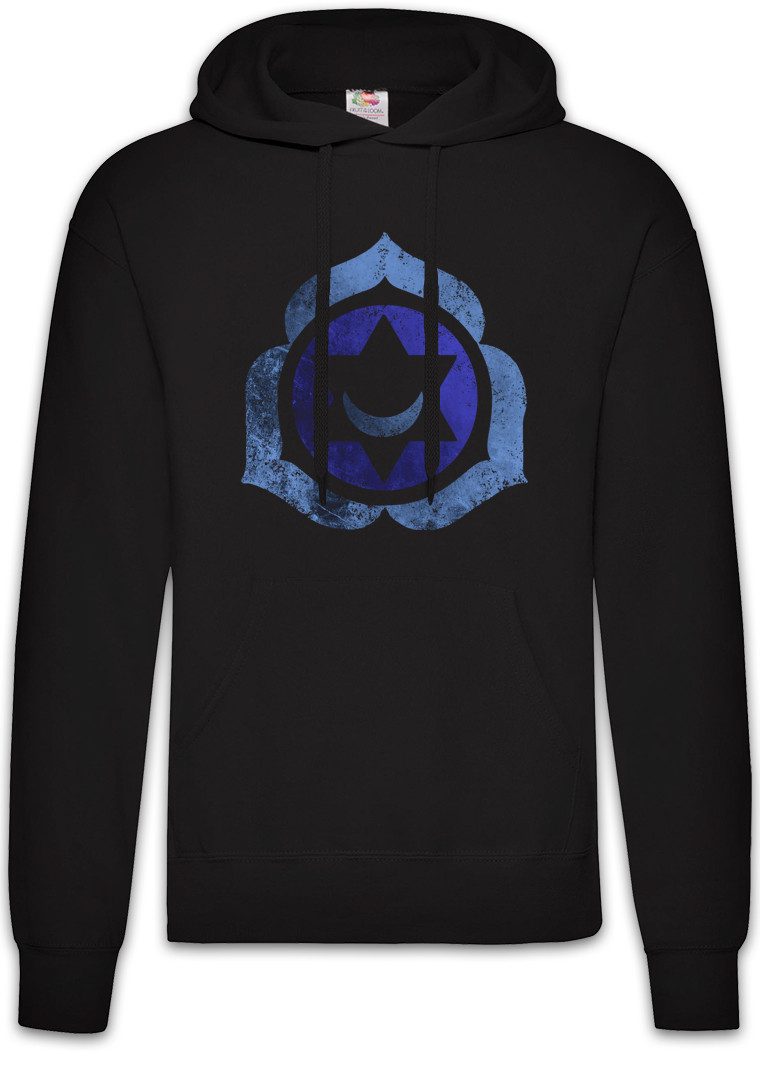 Hoodie Chakra Thymus Herren Hoodie Herz Buddha Herzchakra Etheric Heart Zwölf