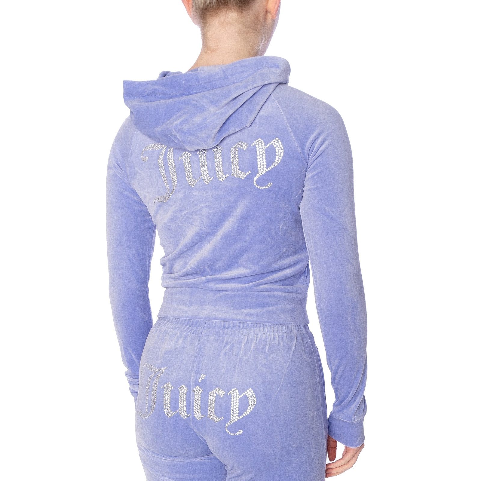 Juicy Couture Sweatjacke Sweatjacke Juicy Couture Madison Veloure bauchfrei