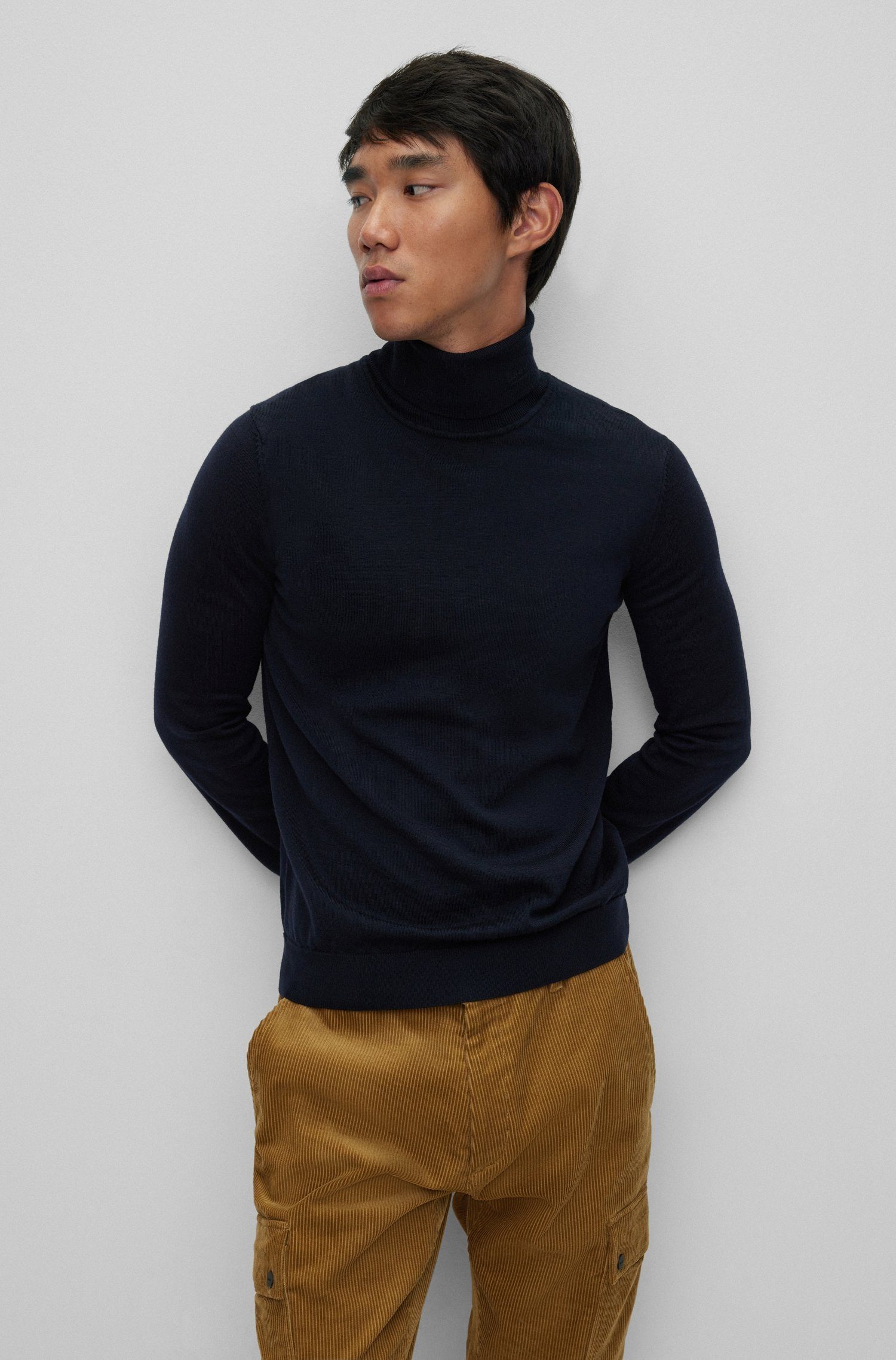 HUGO Strickpullover San Thomas-M (1-tlg) günstig online kaufen
