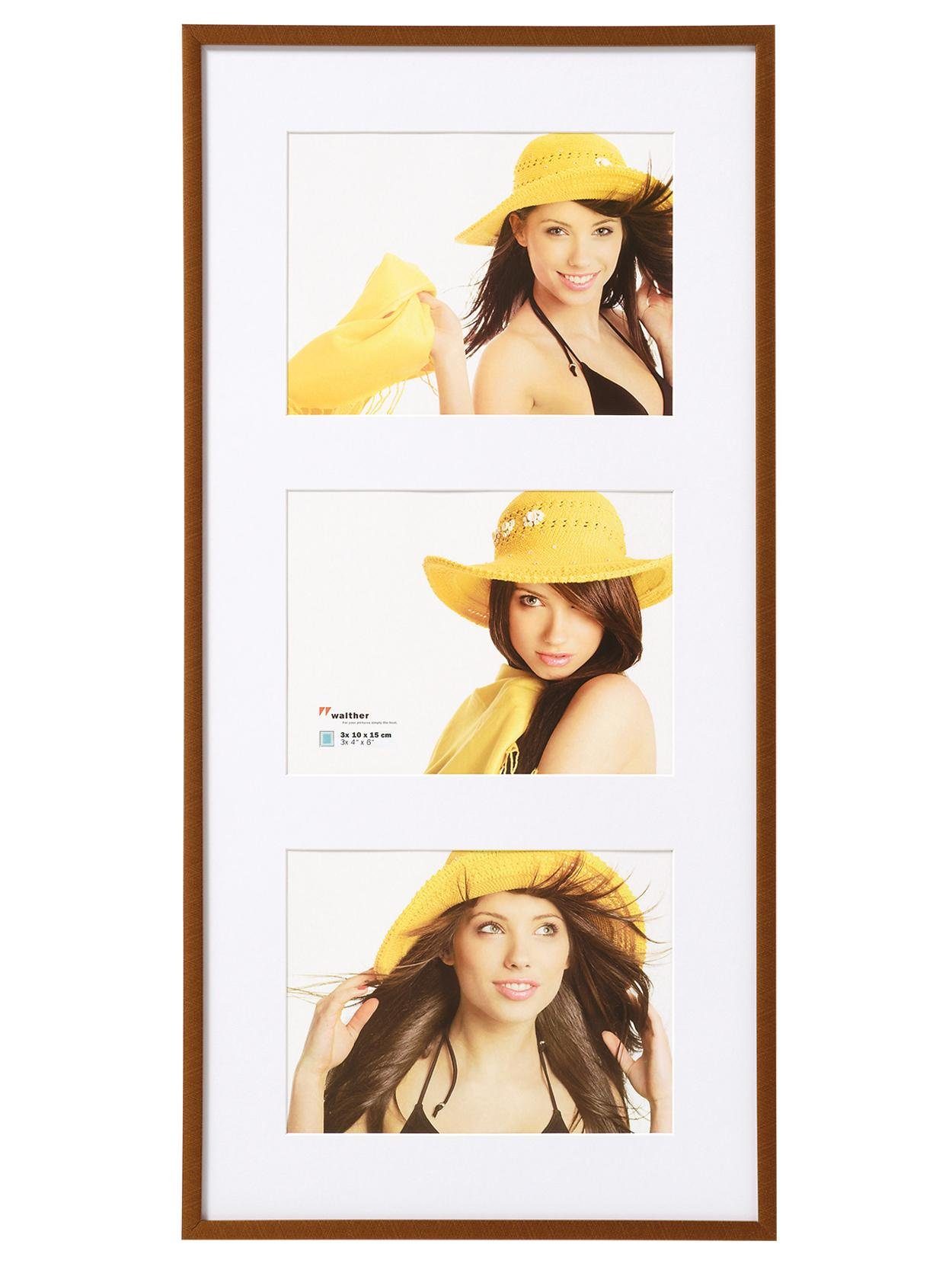 Walther Bilderrahmen Kunststoffrahmen KV315J New Lifestyle Galerie 3x10