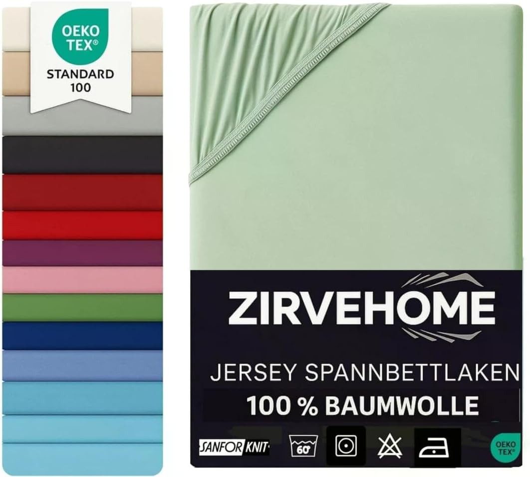 yadetextil Spannbettlaken Spannbettlaken, Jersey, Gummizug: Rundumgummi, günstig online kaufen