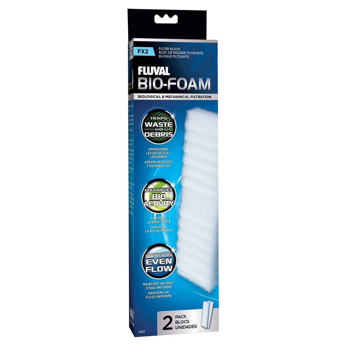 Aquariumfilter FX2 Bio Foam 2er-Pack