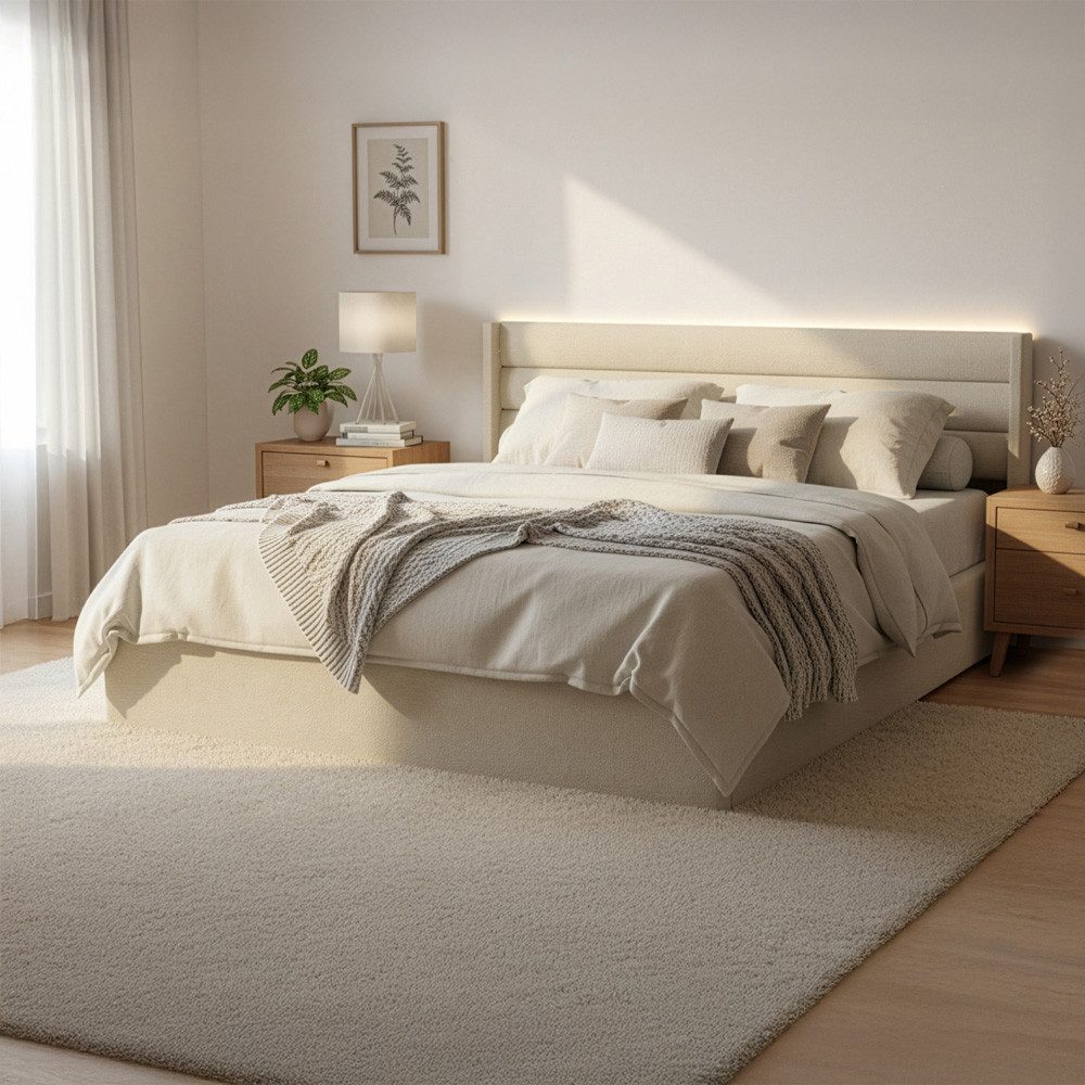 HOME DELUXE Bett SORINA 140/160/180/200 (inkl. Lattenrost)