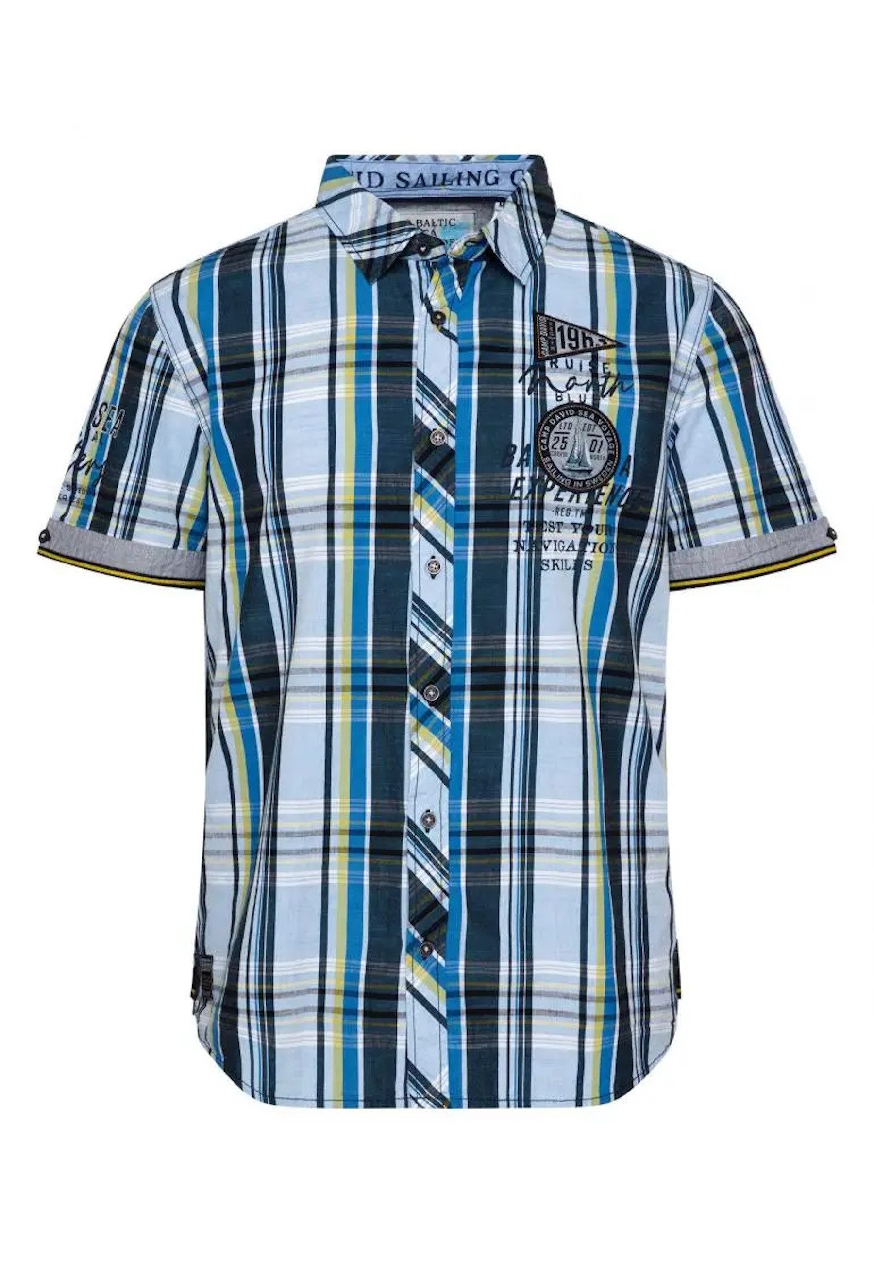 CAMP DAVID Kurzarmhemd Hemd CRUISE NORTH günstig online kaufen