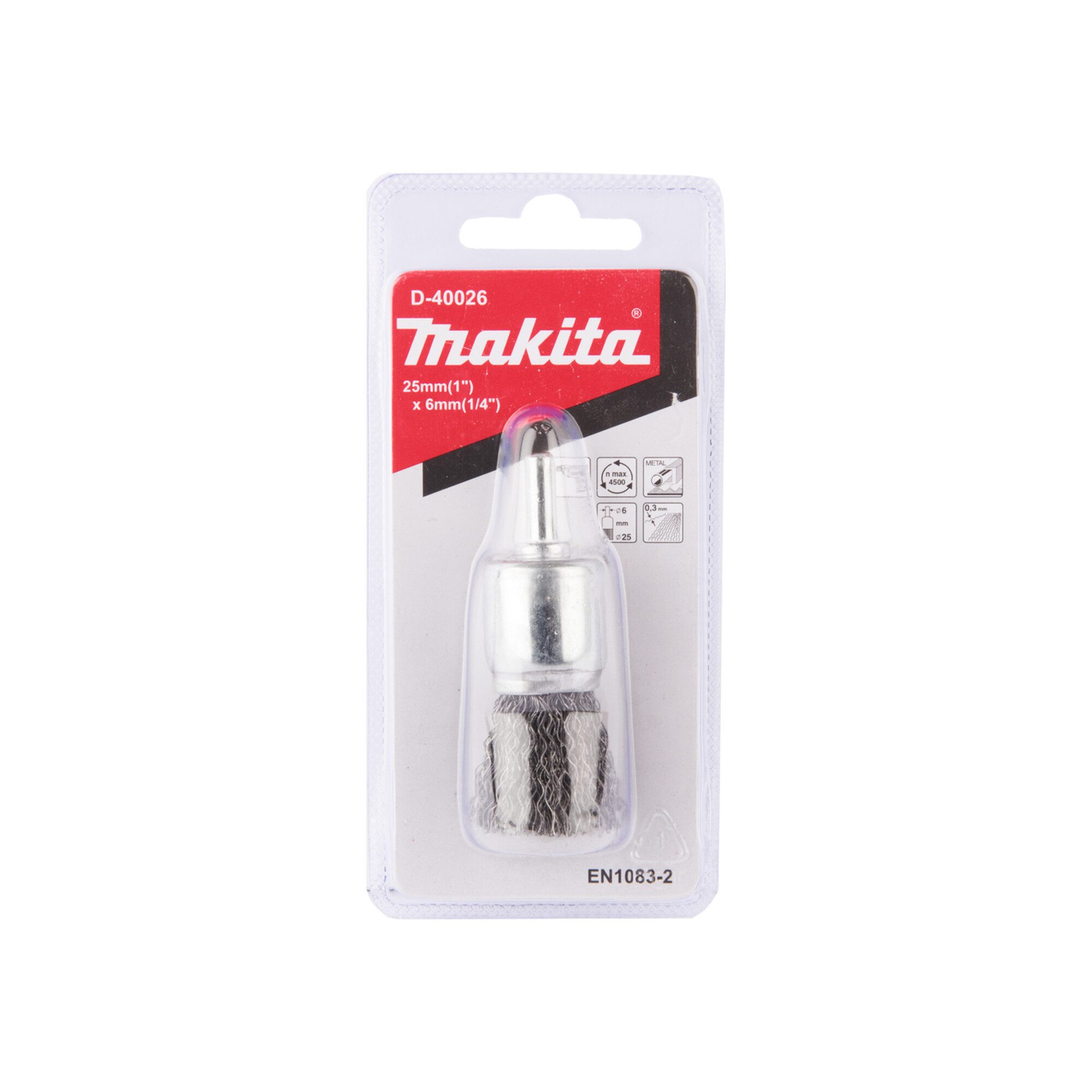 Makita Topfbürsten-Aufsatz Makita Pinselbürste 25mm