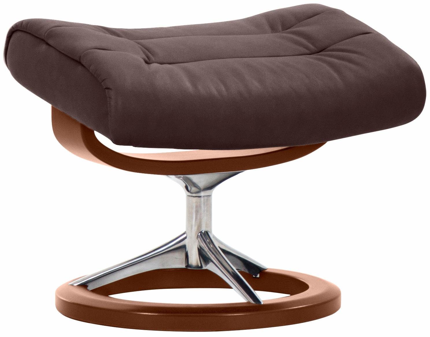 Relaxsessel (Set, Schlaffunktion Stressless® mit mit Hocker, Relaxsessel mit Signature mit Base, S, Größe Opal Hocker),