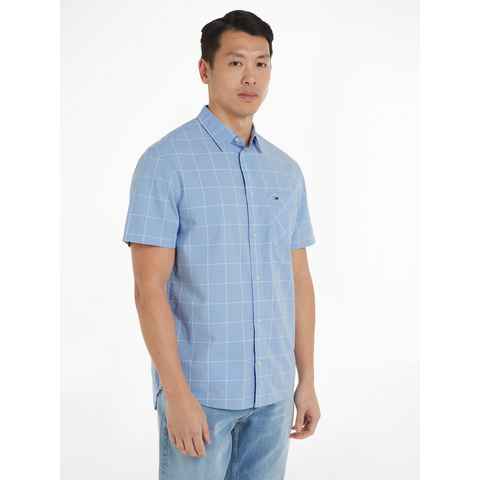 Tommy Jeans Kurzarmhemd TJM REG CHECK POPLIN SS SHIRT