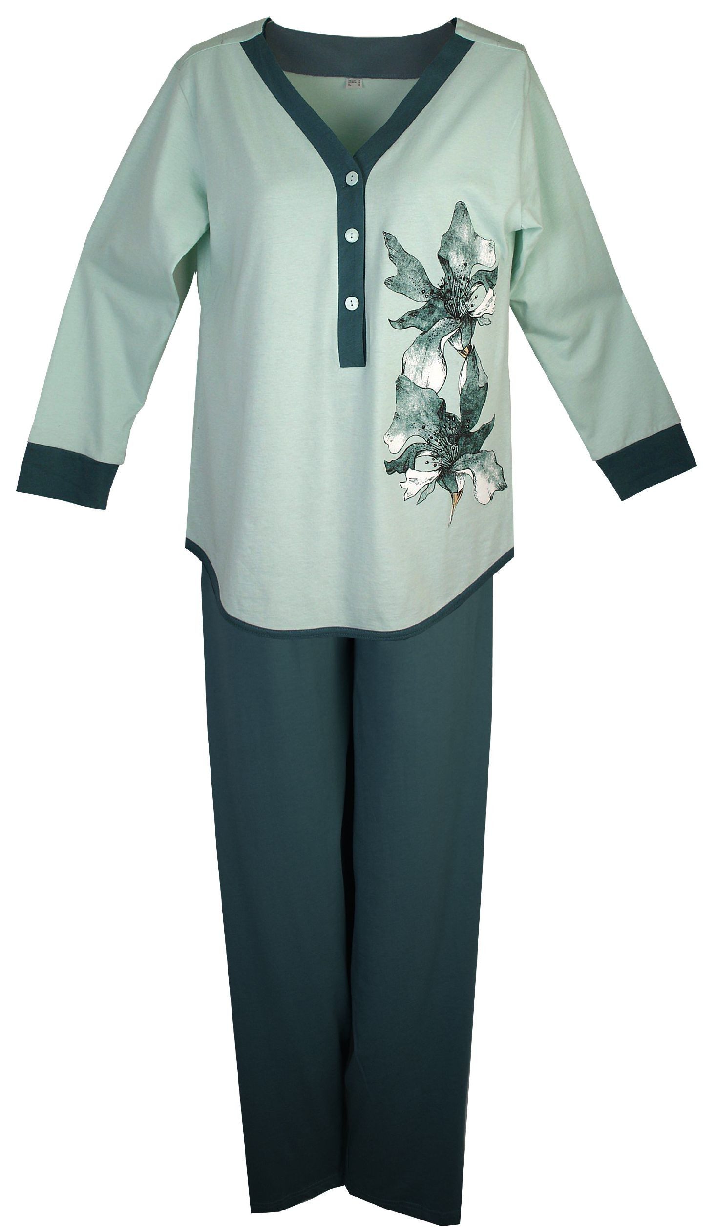 Consult-Tex Pyjama Damen Pyjama, Schlafanzug, Homewear Set DF419 (Packung) günstig online kaufen