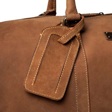 DRAKENSBERG Gepäckanhänger Kofferanhänger aus Leder, individueller Adressanhänger, handgemacht