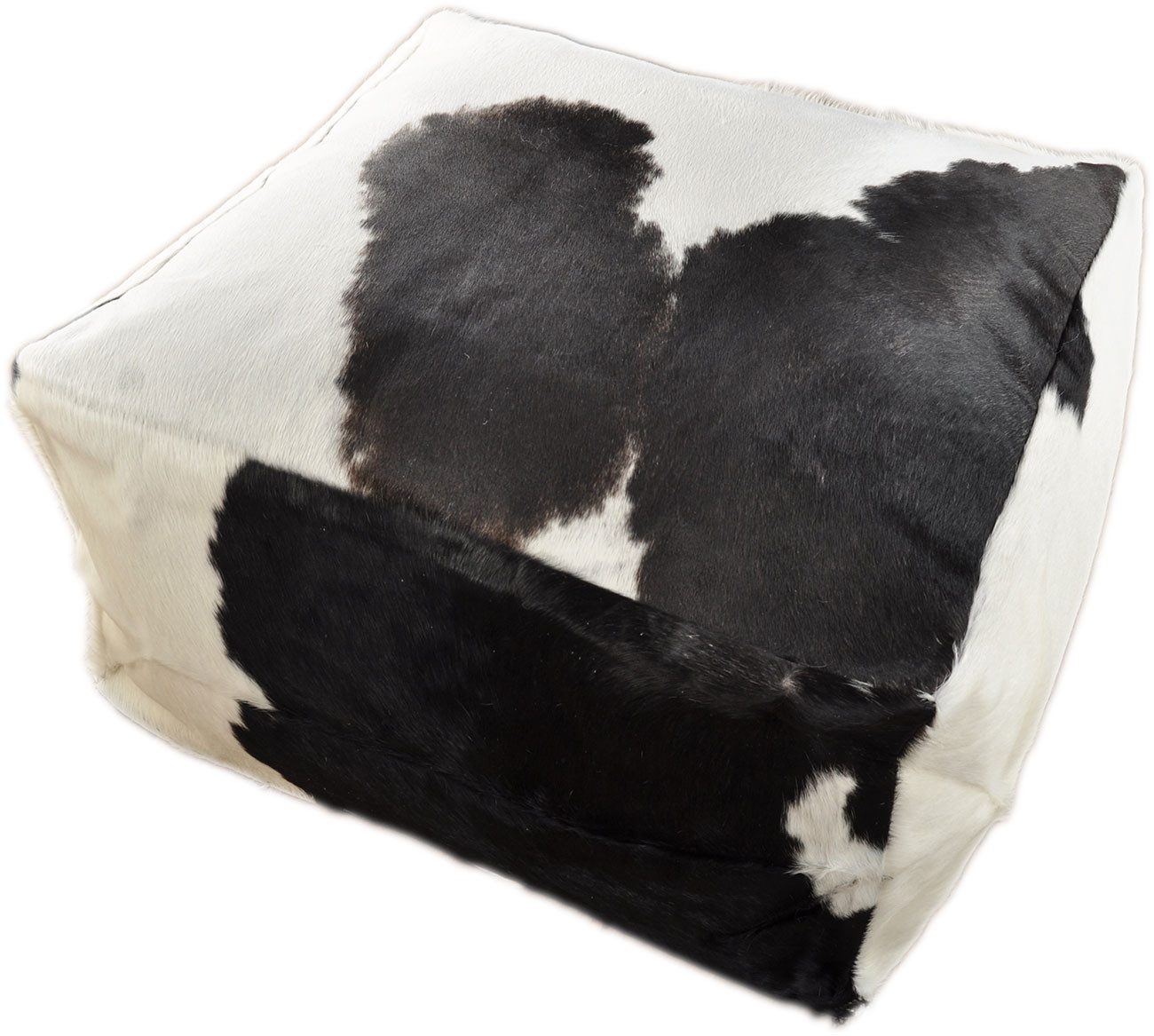 KUHFELL online & NOMAD Pouf KUHFELL POUF FUßHOCKER SITZKISSEN 60 x 60 x 30 günstig online kaufen