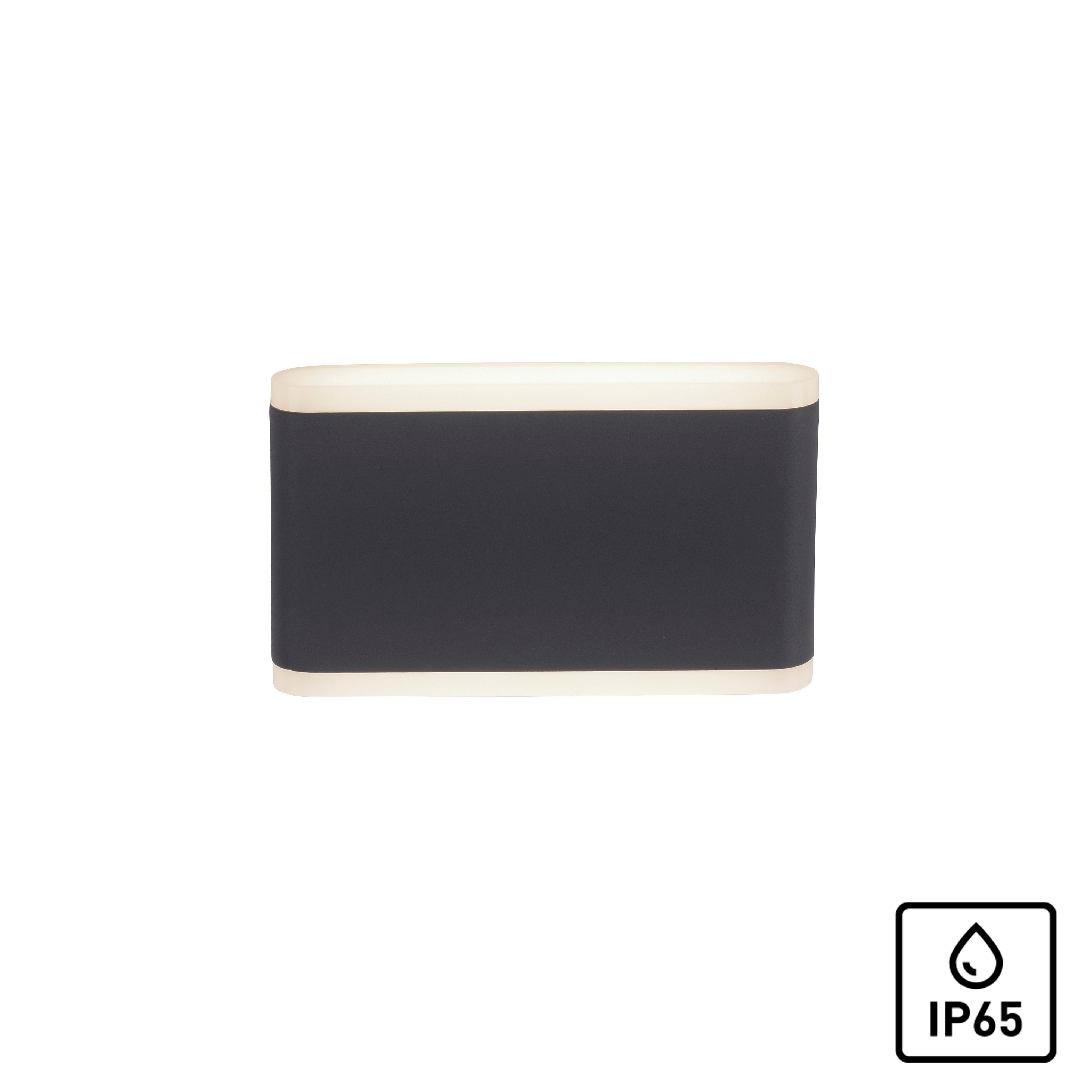 Paul Neuhaus LED Außen-Wandleuchte ELSA, LED fest integriert, Warmweiß, IP65