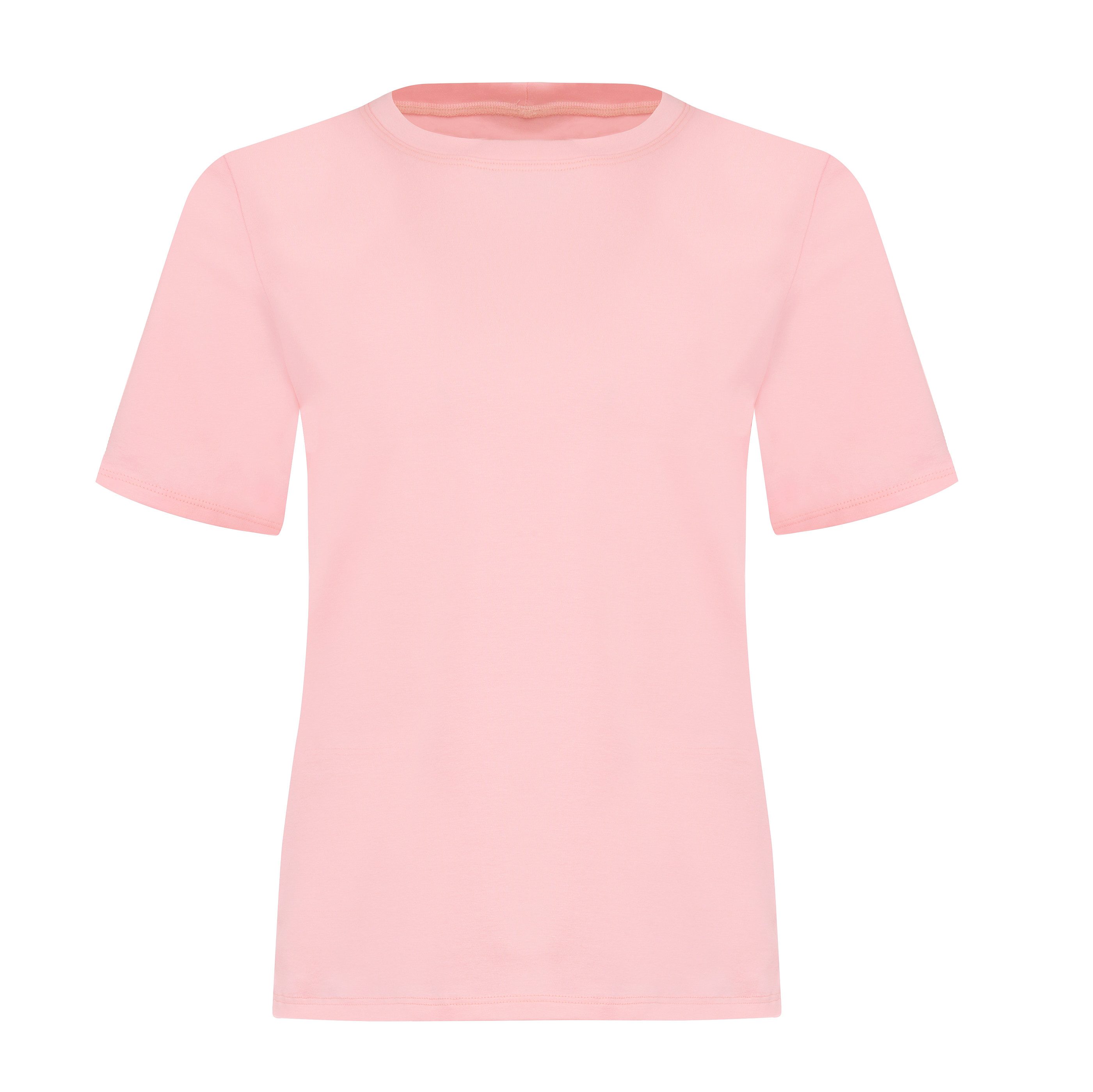 Evoni T-Shirt Damen Kurzarmshirt aus weichem Baumwollstoff
