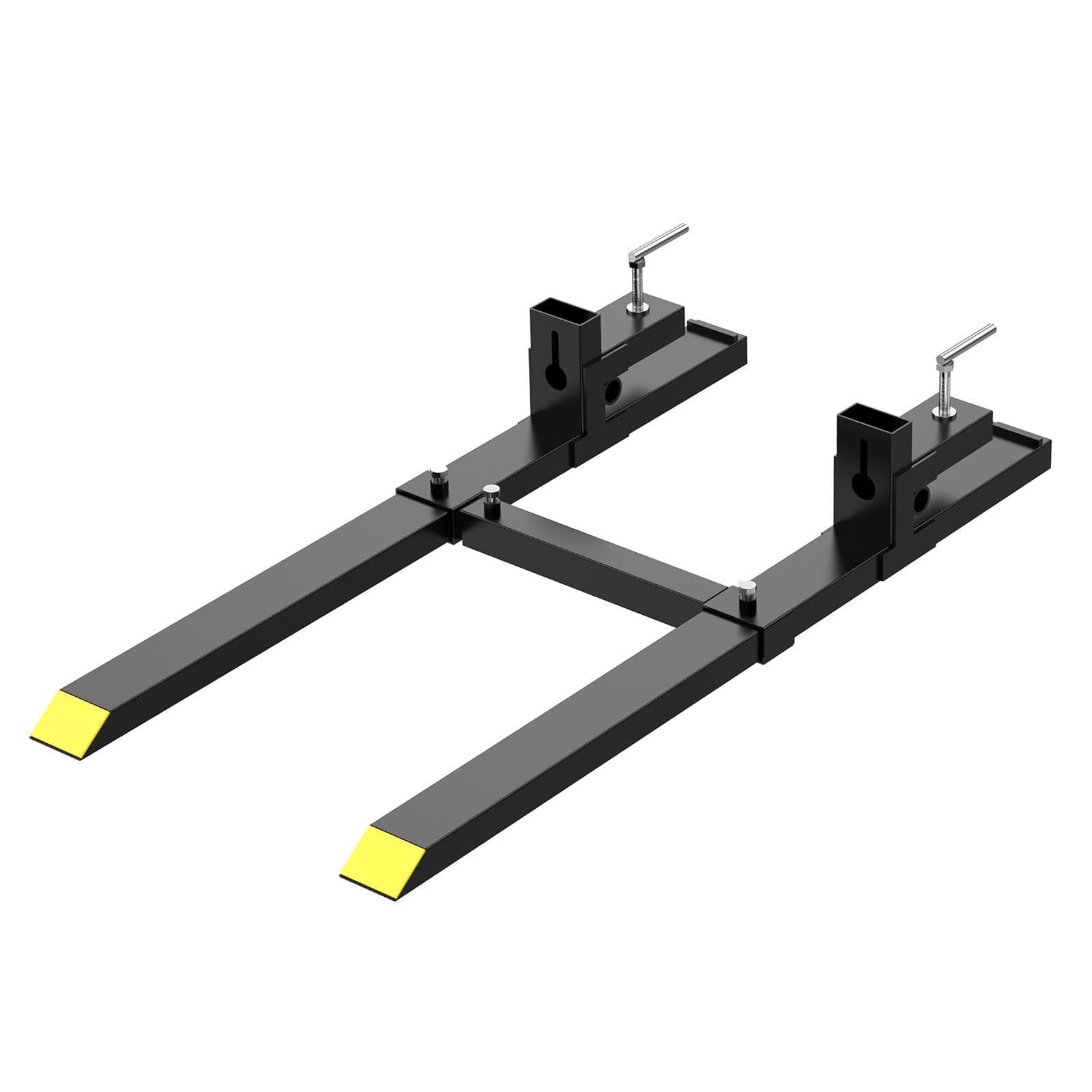 GarveeMore Anschlagkette Schwerlast-Palettengabeln 109 cm, 907 kg, verstellbare Stange, Traktor