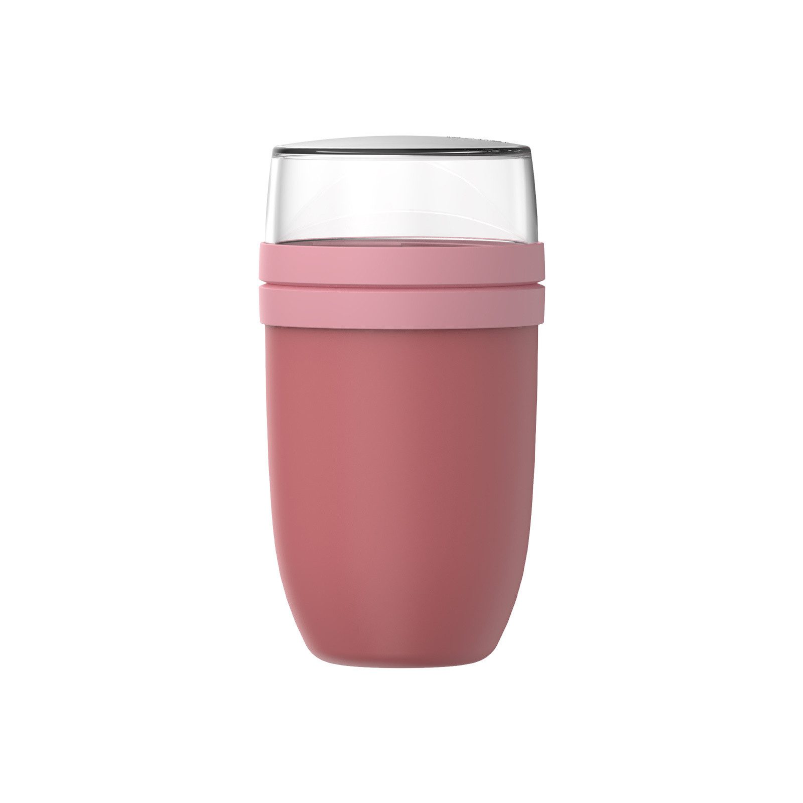 Mepal Lunchbox Ellipse Lunchpot XL 750 ml + 300 ml, Kunststoff, (1-tlg), Spülmaschinengeeignet, Mikrowellenfest – Bild 2 von 5