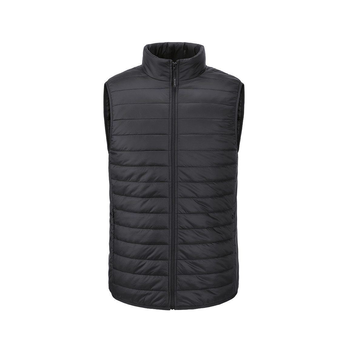 Steppweste beheizte Weste - Regular Fit Herren - Schwarz