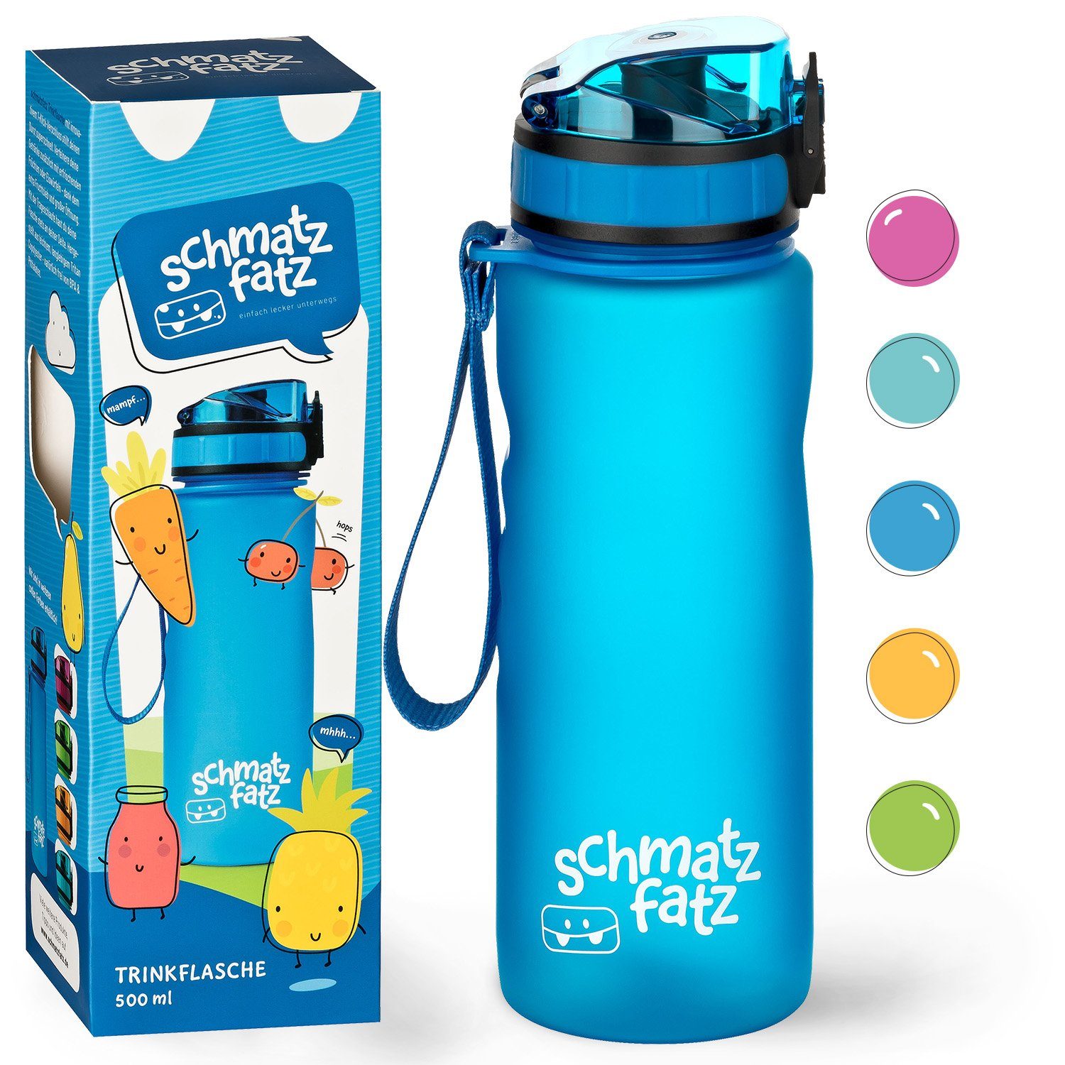 Klarstein Trinkflasche schmatzfatz Trinkflasche