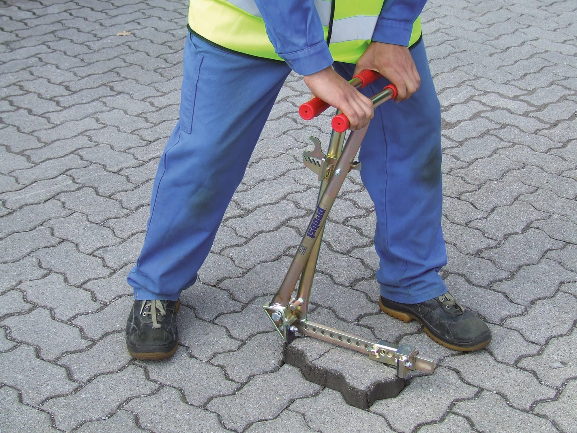 probst Blocksteinheber, -], Steinzieher SZ 90-330 mm mit Arretierungsvorrichtung