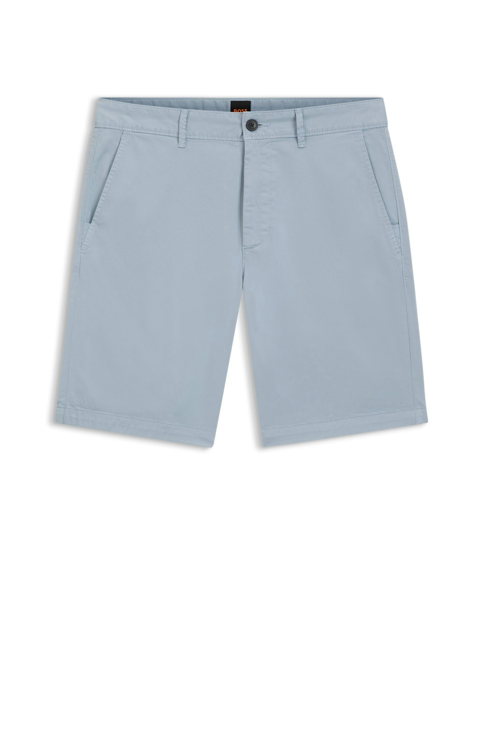 BOSS ORANGE Chinoshorts slim Shorts in moderner Passform – Bild 5 von 5