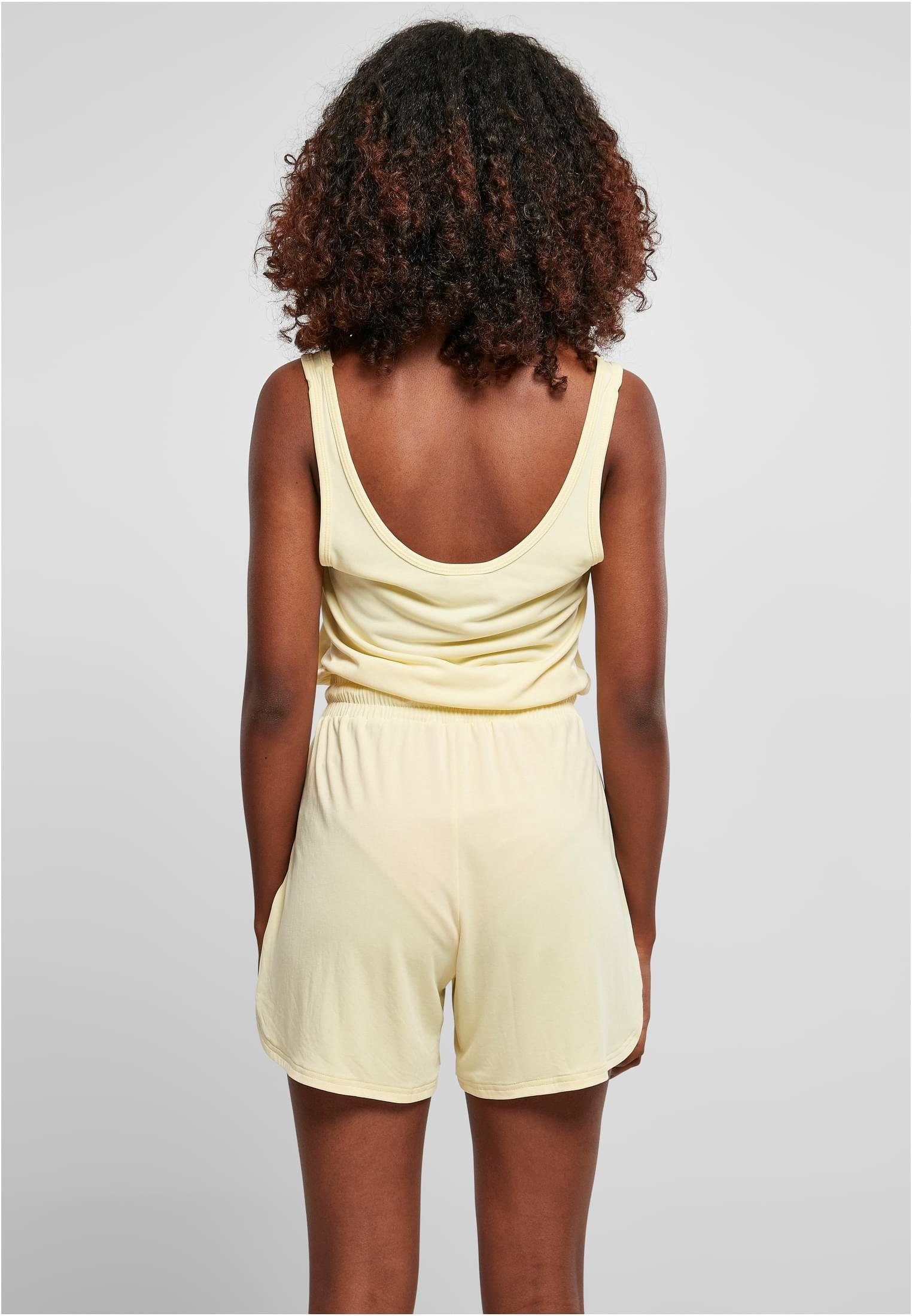 softyellow Jumpsuit URBAN Sleeveless Modal Short (1-tlg) CLASSICS Jumpsuit Damen Ladies