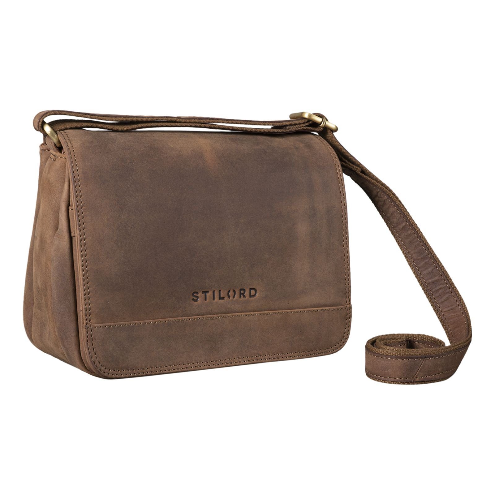 STILORD Handtasche "Malou" Elegante Lederhandtasche Damen