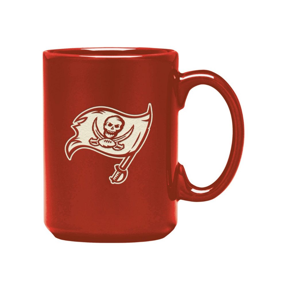 Tampa Bay Buccaneers Becher Tampa Bay Buccaneers Laser Etched Sand Curved Mug, Keramik