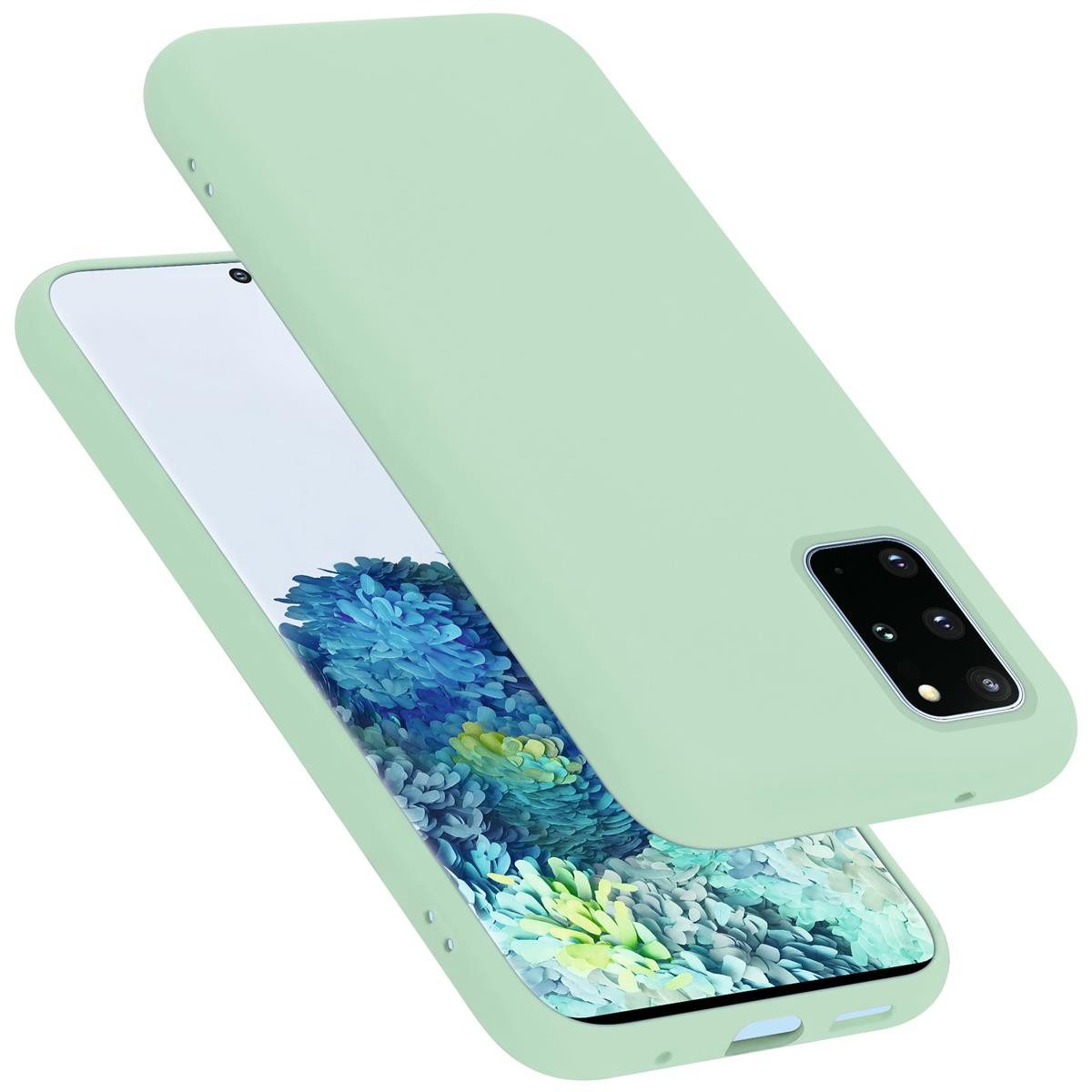Cadorabo Handyhülle für Samsung Galaxy S20 PLUS Hülle Samsung Galaxy S20 PLUS, Flexible Hülle TPU Silikon Schutzhülle Back Cover Case