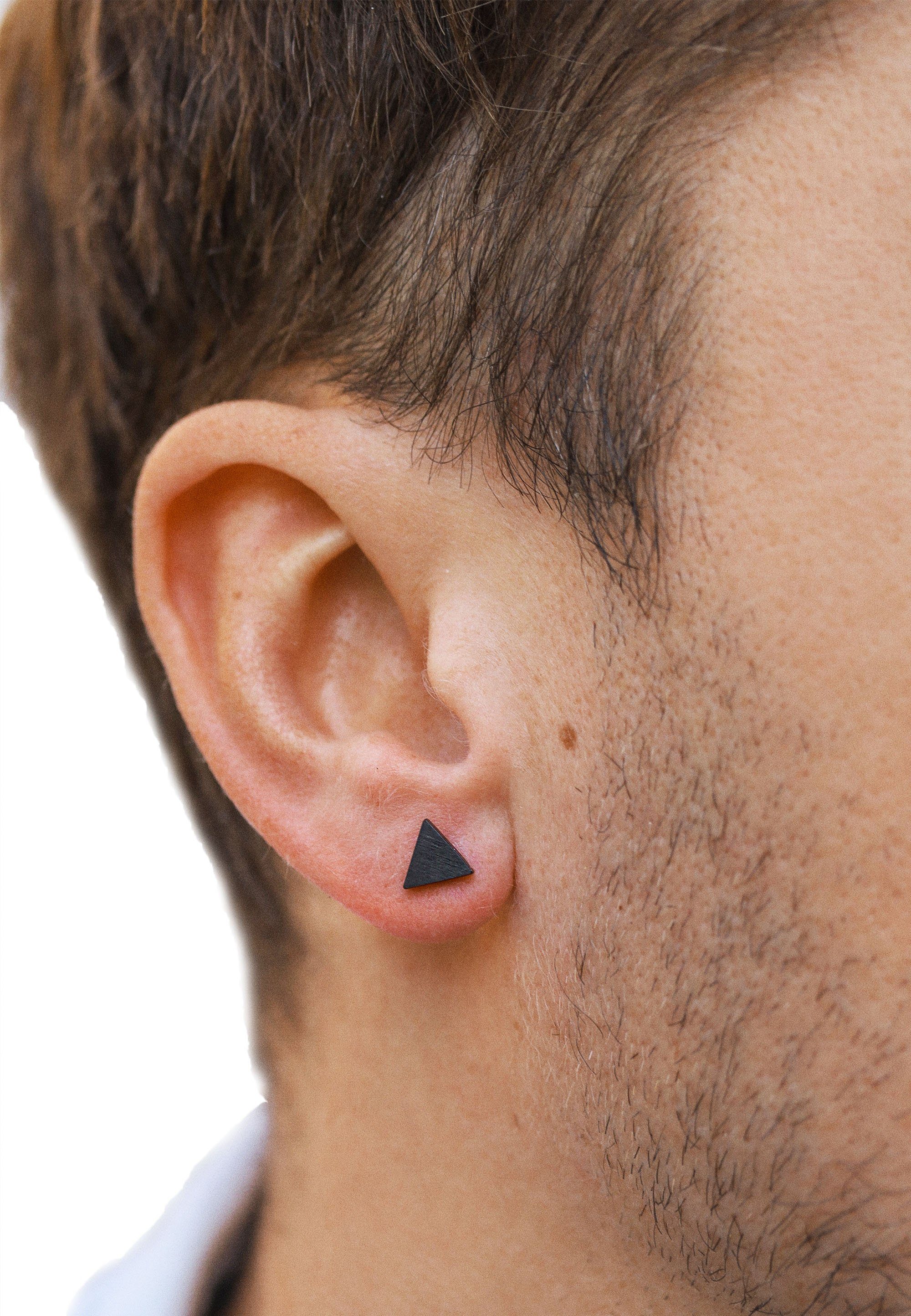 STEELWEAR Paar Ohrstecker Stockholm, in dreieckigem Design