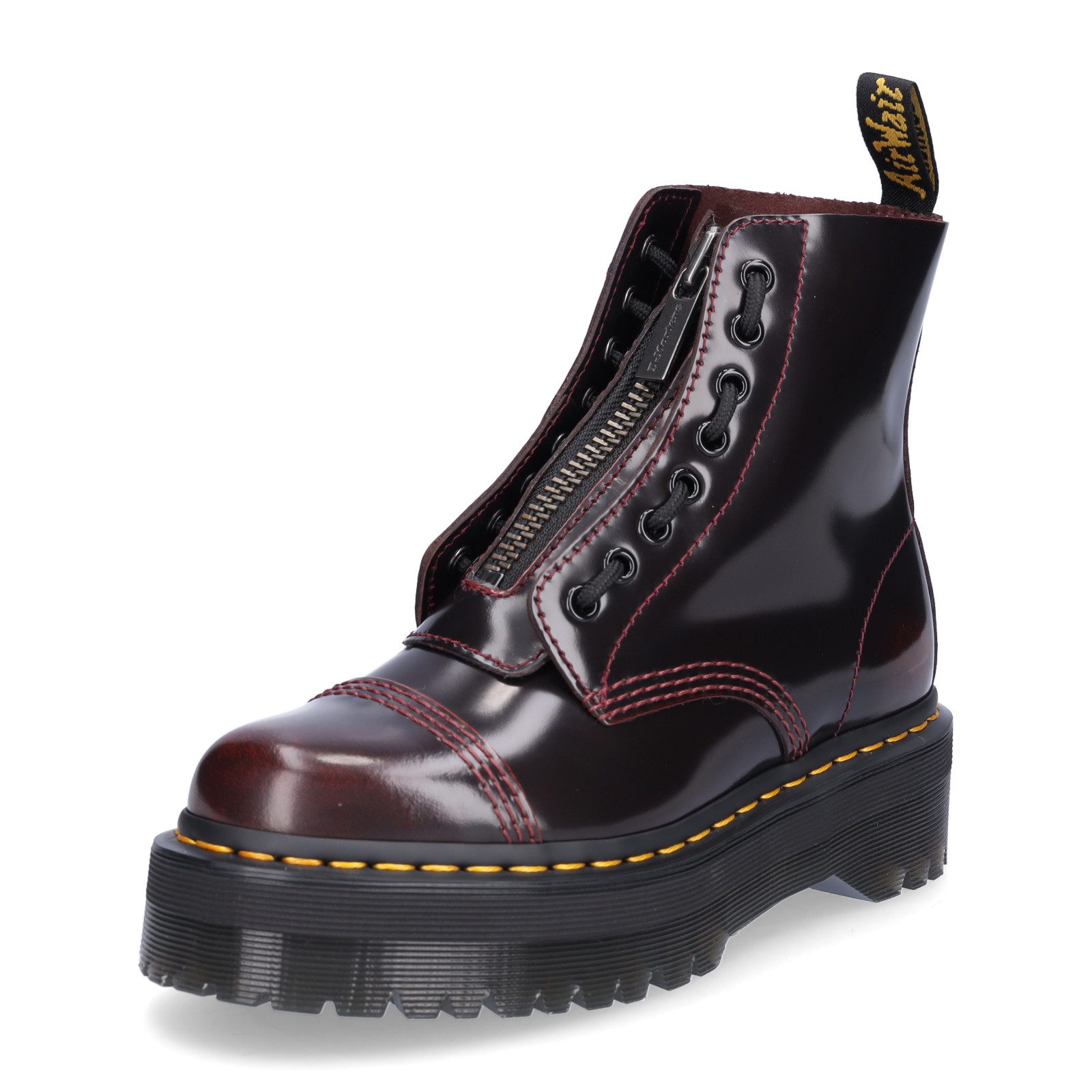 DR. MARTENS Dr. Martens Damen Schnürboot rot Schnürboots