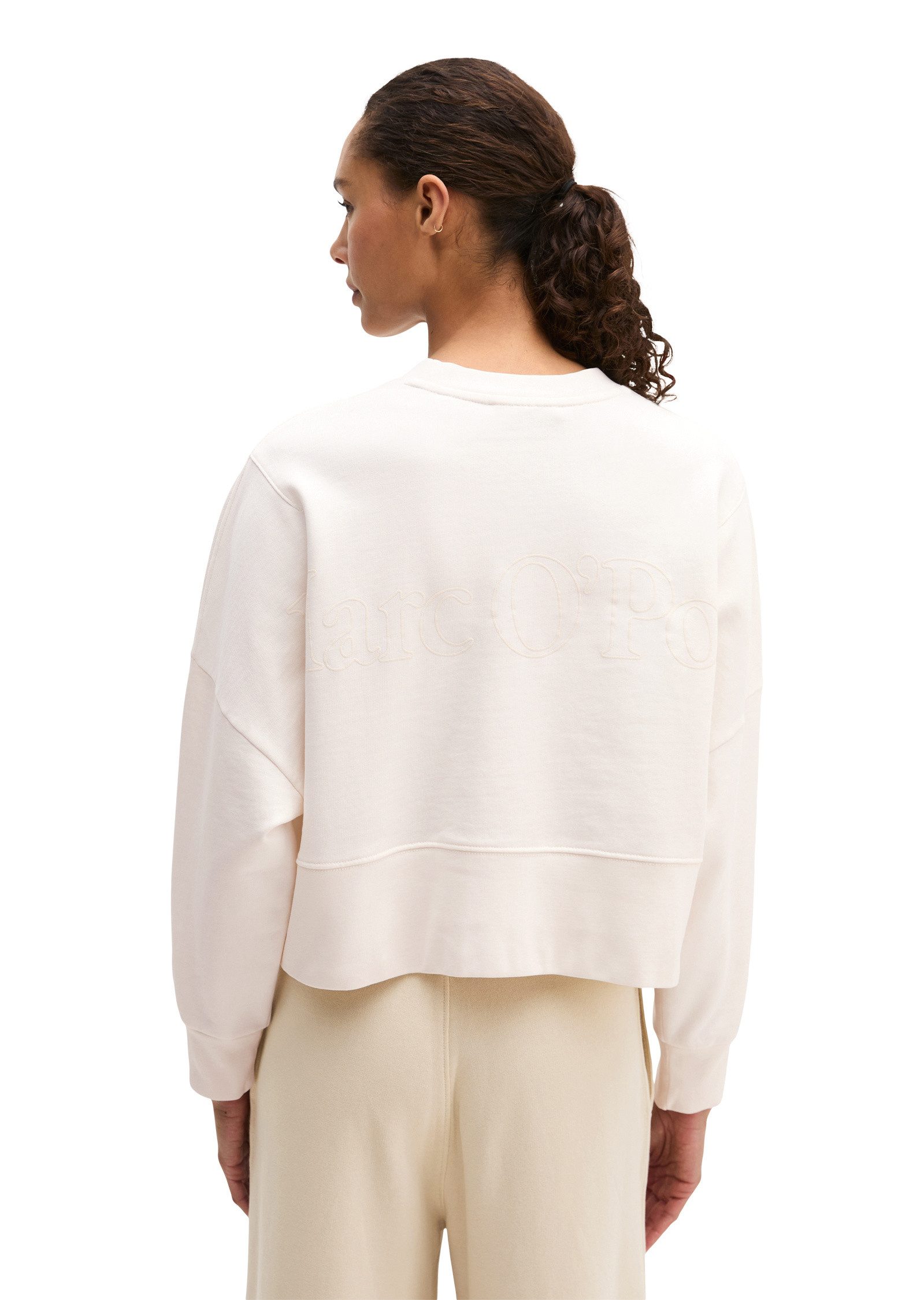 Marc O'Polo Sweatshirt aus reiner Bio-Baumwolle