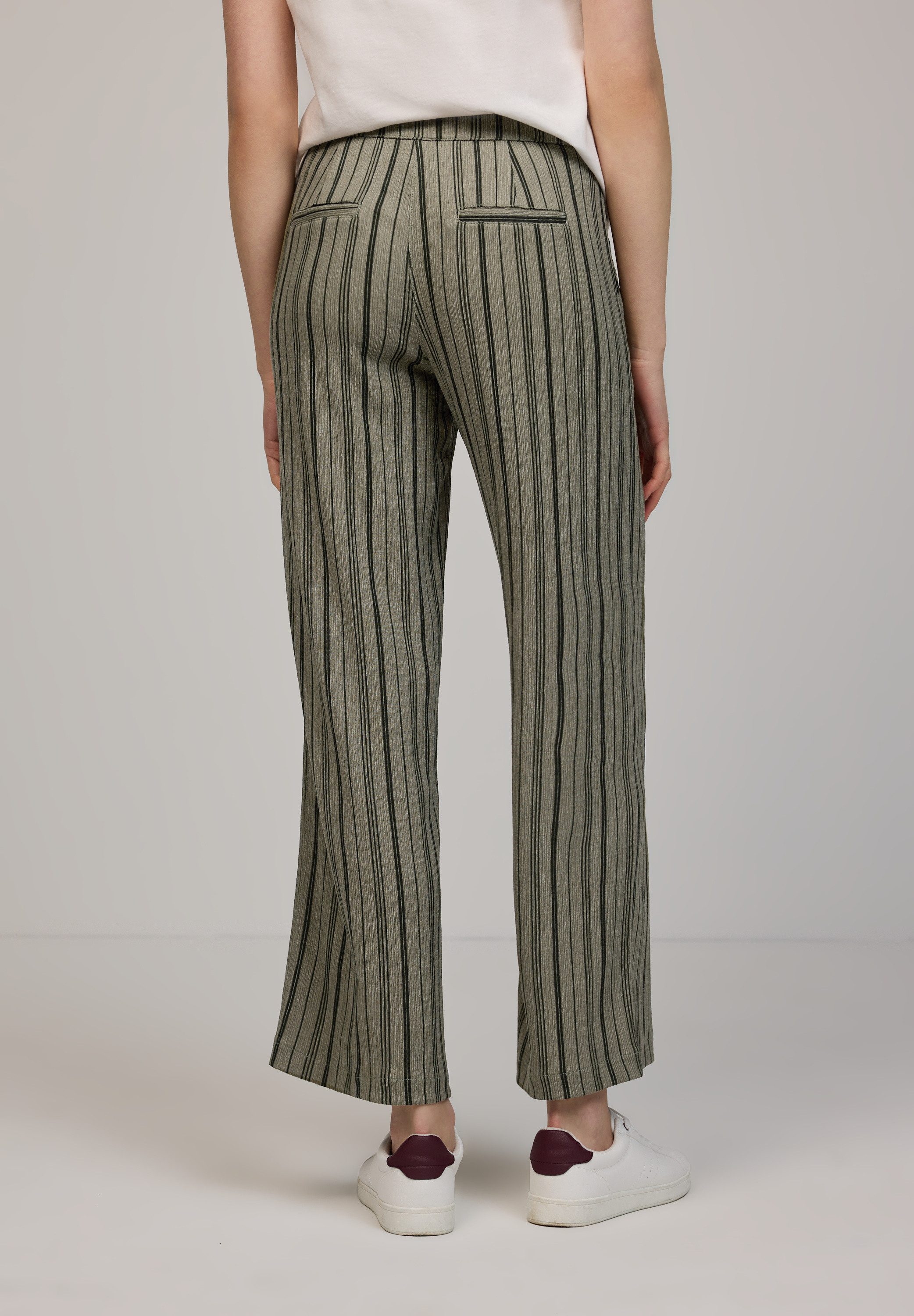 STREET ONE STUDIO Stoffhose Middle Waist