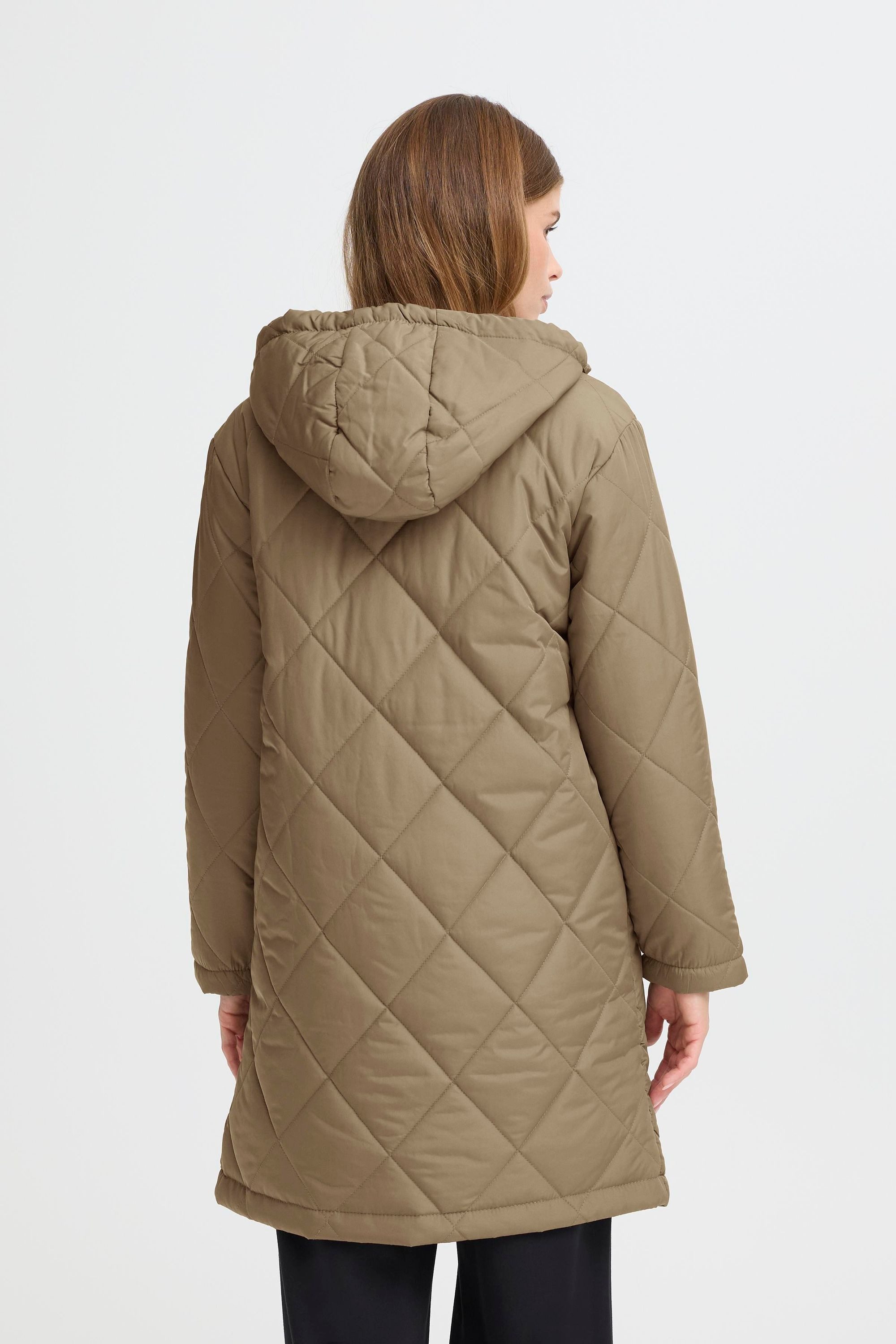 OXMO Steppjacke OXBelis Modische lange jacke