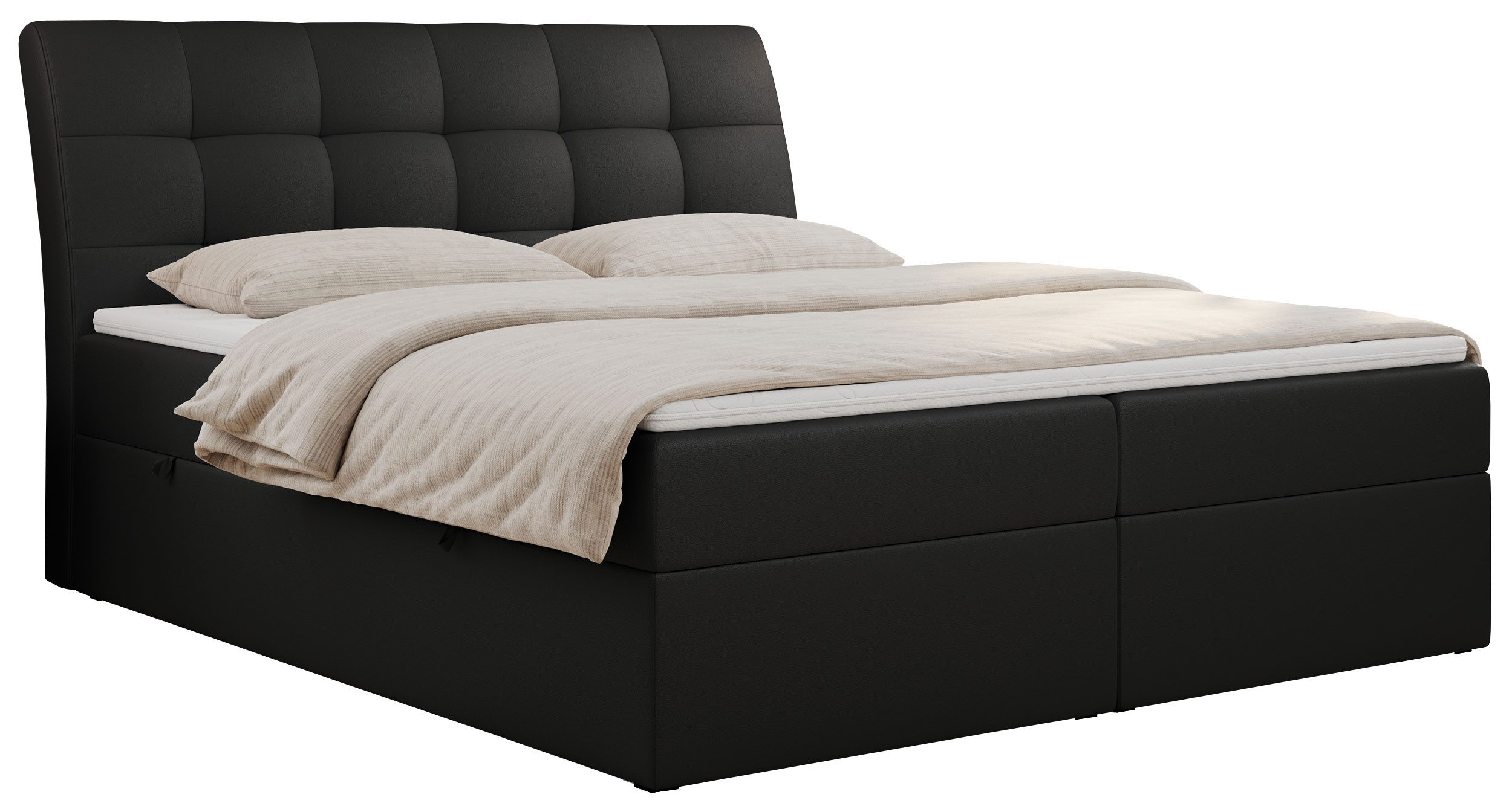 MKS MÖBEL Boxspringbett DIEGOS (Set, Topper günstig online kaufen