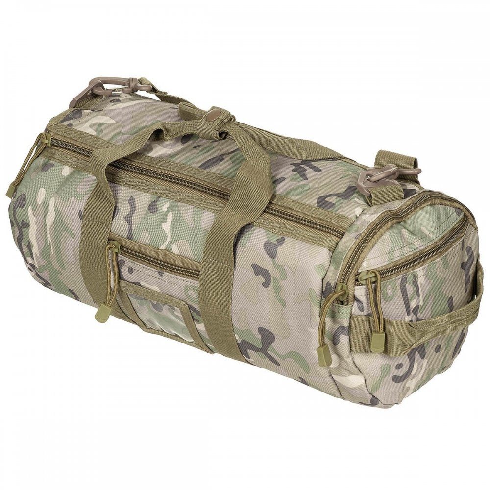 MFH Schultertasche Einsatztasche, rund, "MOLLE", operation-camo