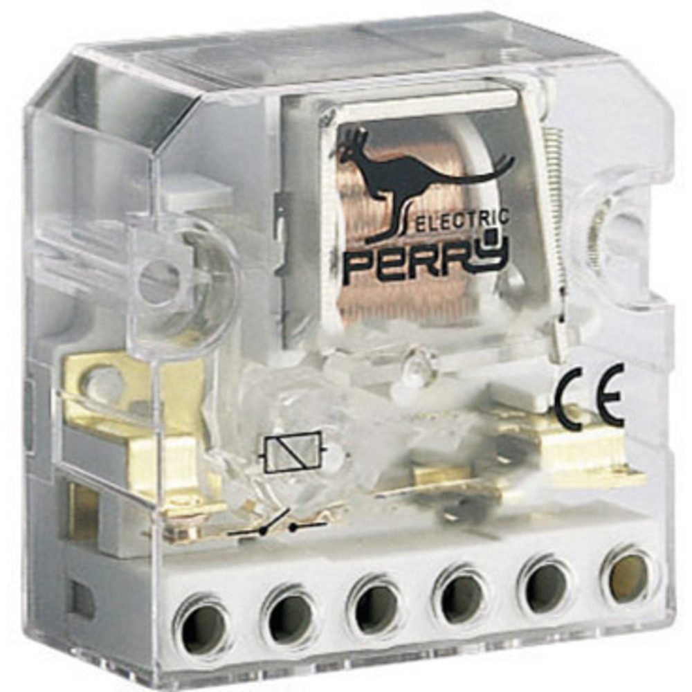 Wallair Stromstoßschalter Stromstoß-Schalter Unterputz Wallair Stromstoßschalter 1 Schließer 24, (Stromstoßschalter)