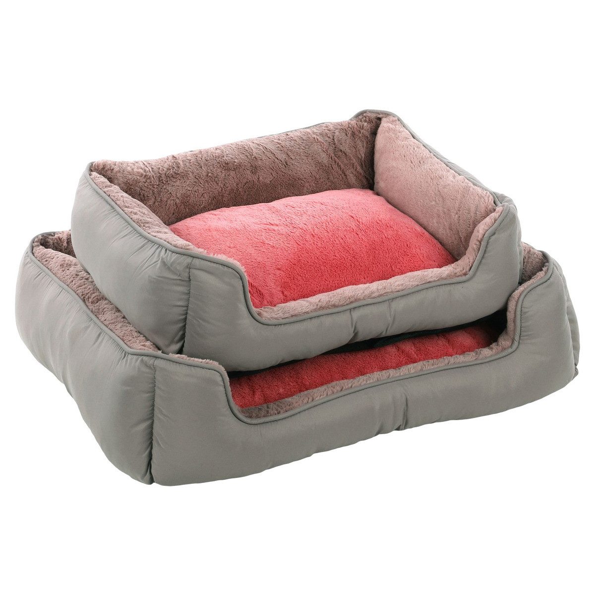 Flamingo Tierbett Hundebett Oddi rechteckig rosa