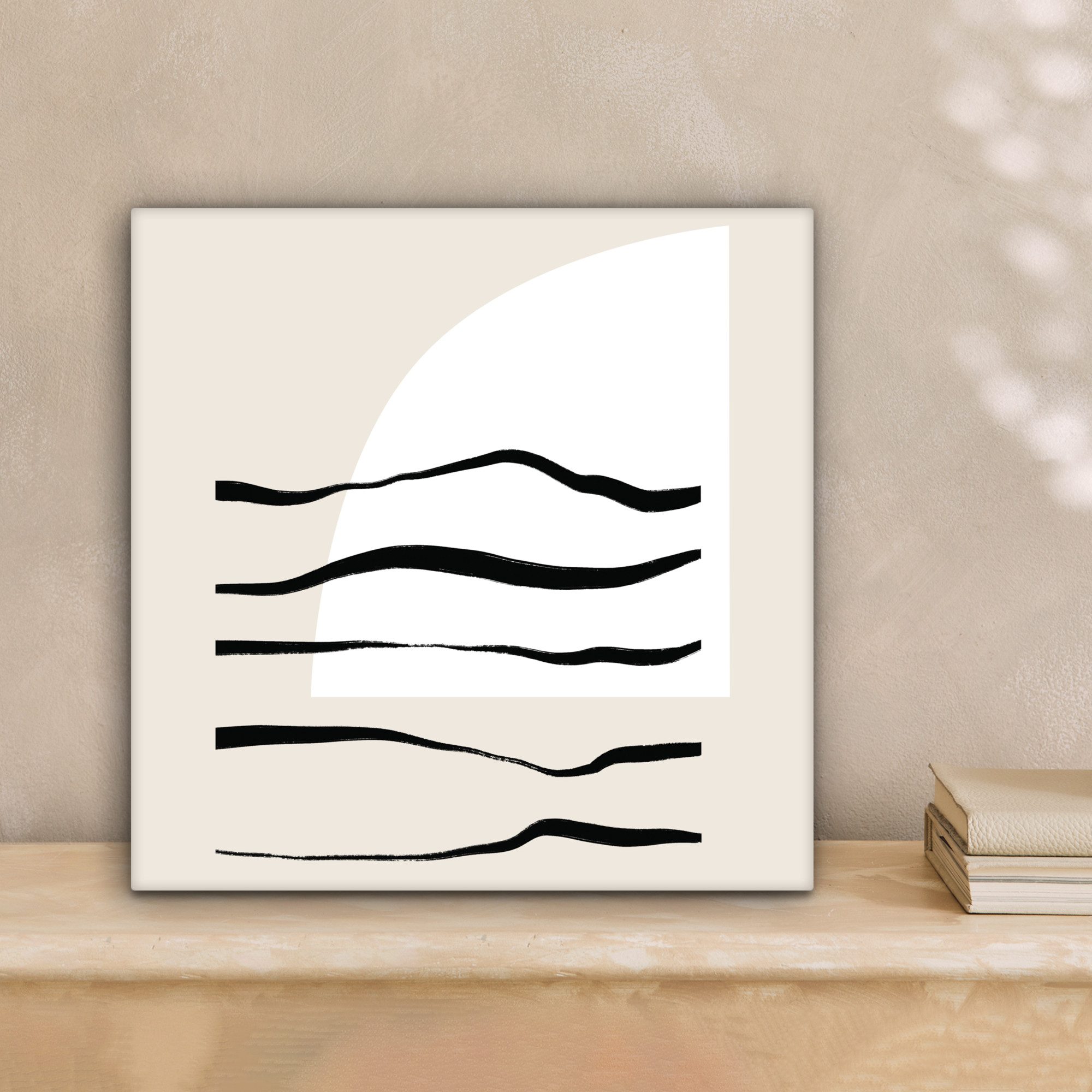 OneMillionCanvasses® Leinwandbild Abstrakt - Linie - günstig online kaufen