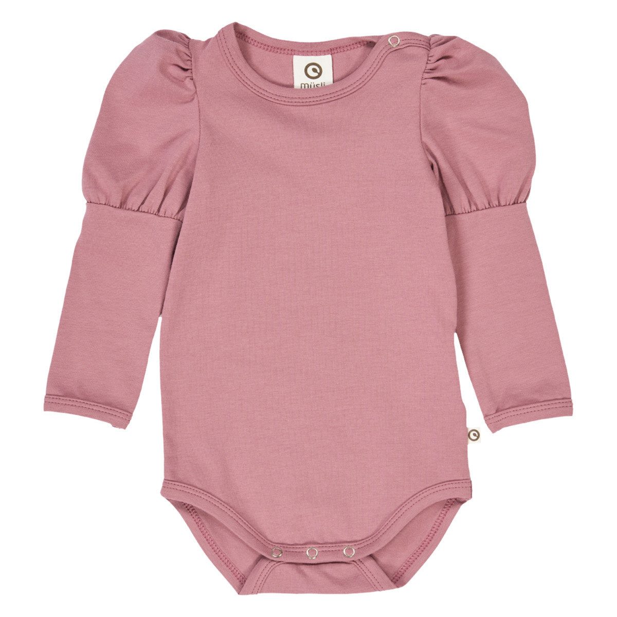 Müsli Langarmbody 1582077500 Mädchen (1-tlg) Langarm Einteiler, Body, Longsleeve-Body, Bodysuit, Stretchbody