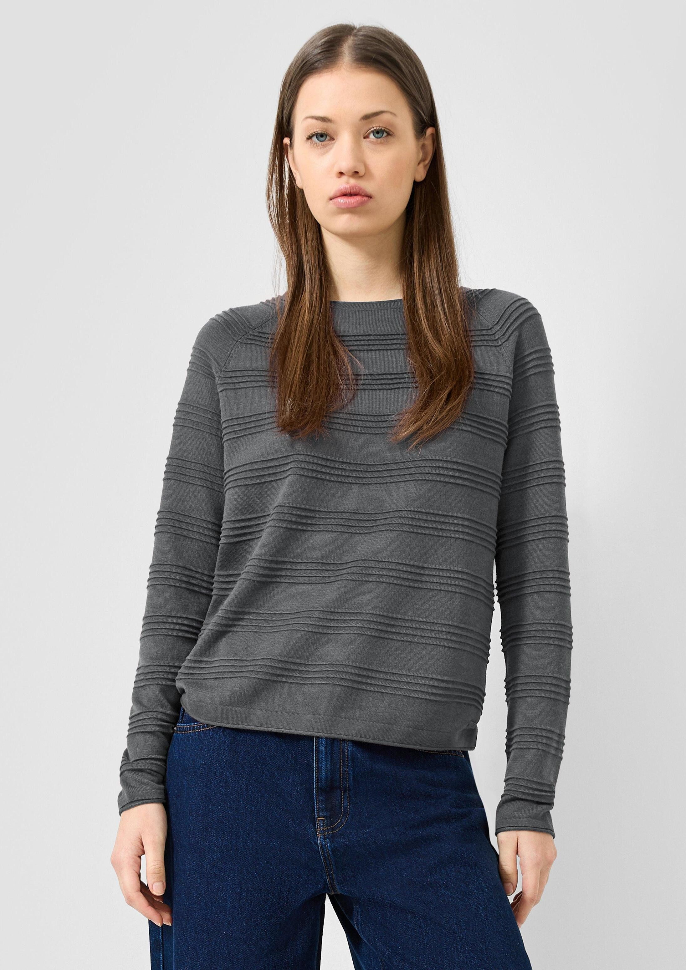 QS Longpullover Strickpullover Strickpullover