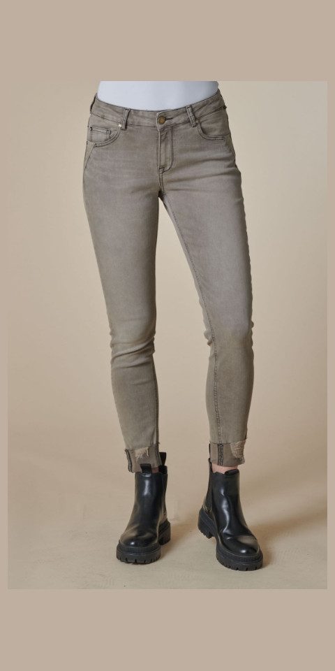 Zhrill 5-Pocket-Jeans Jeans Zhrill taupe günstig online kaufen