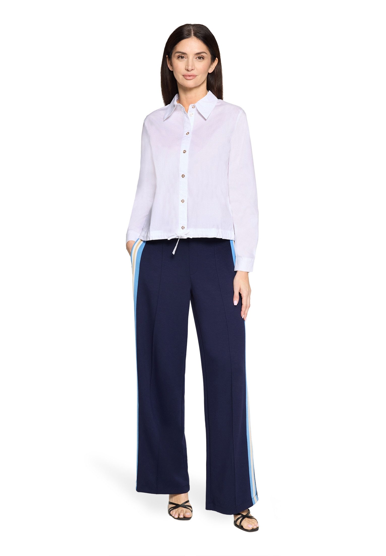 Cartoon Druckbluse Casual-Bluse