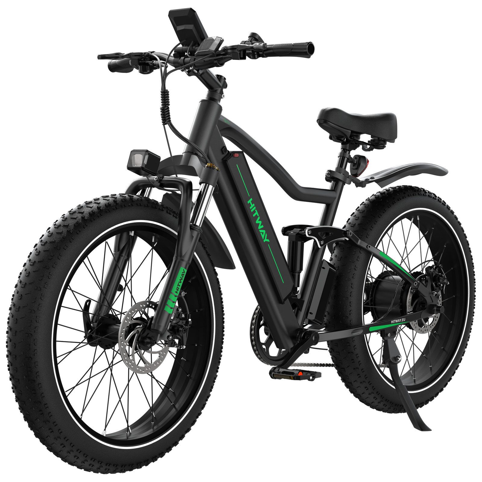 E-Bike Mountainbike 26*4,0 Zoll Elektrofahrrad EMTB mit 48V15Ah Samsung Akku