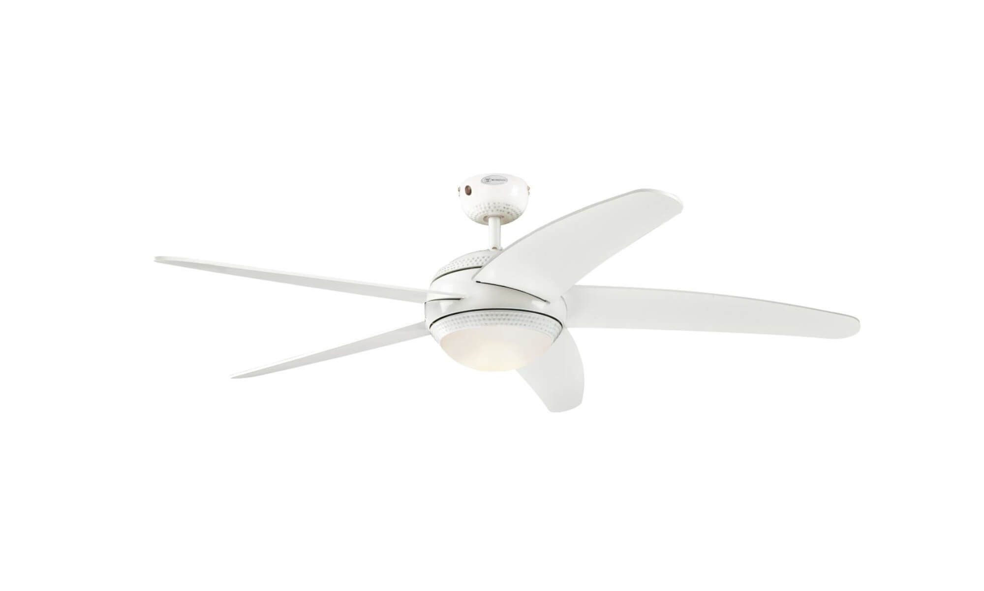 Westinghouse Deckenventilator Deckenventilator Bendan LED Weiß mit Fernbedienung, dimmbar