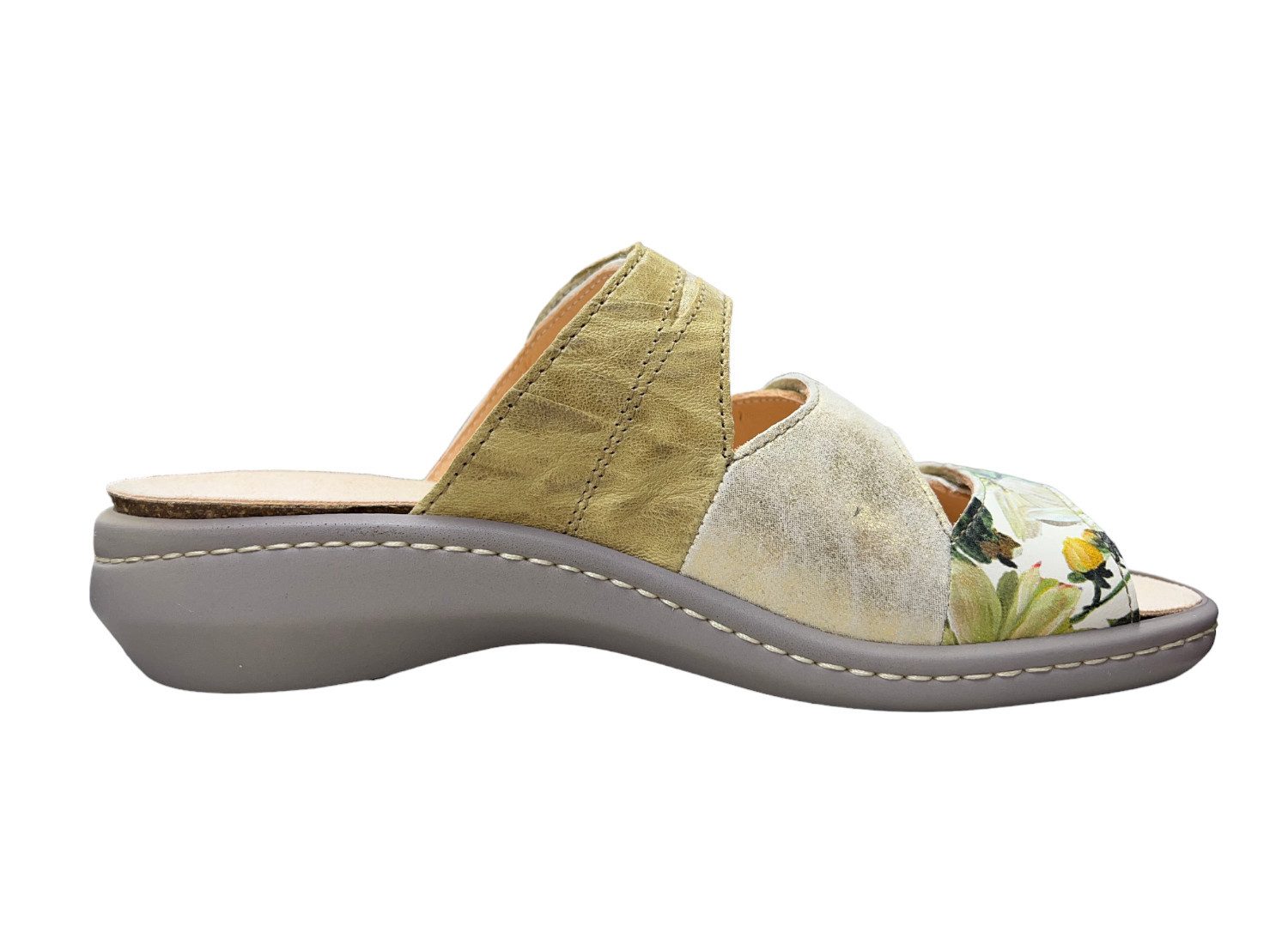 Think! Think! Damen Pantolette CAMILLA 3-000078-6010 ananas/kombi Clog
