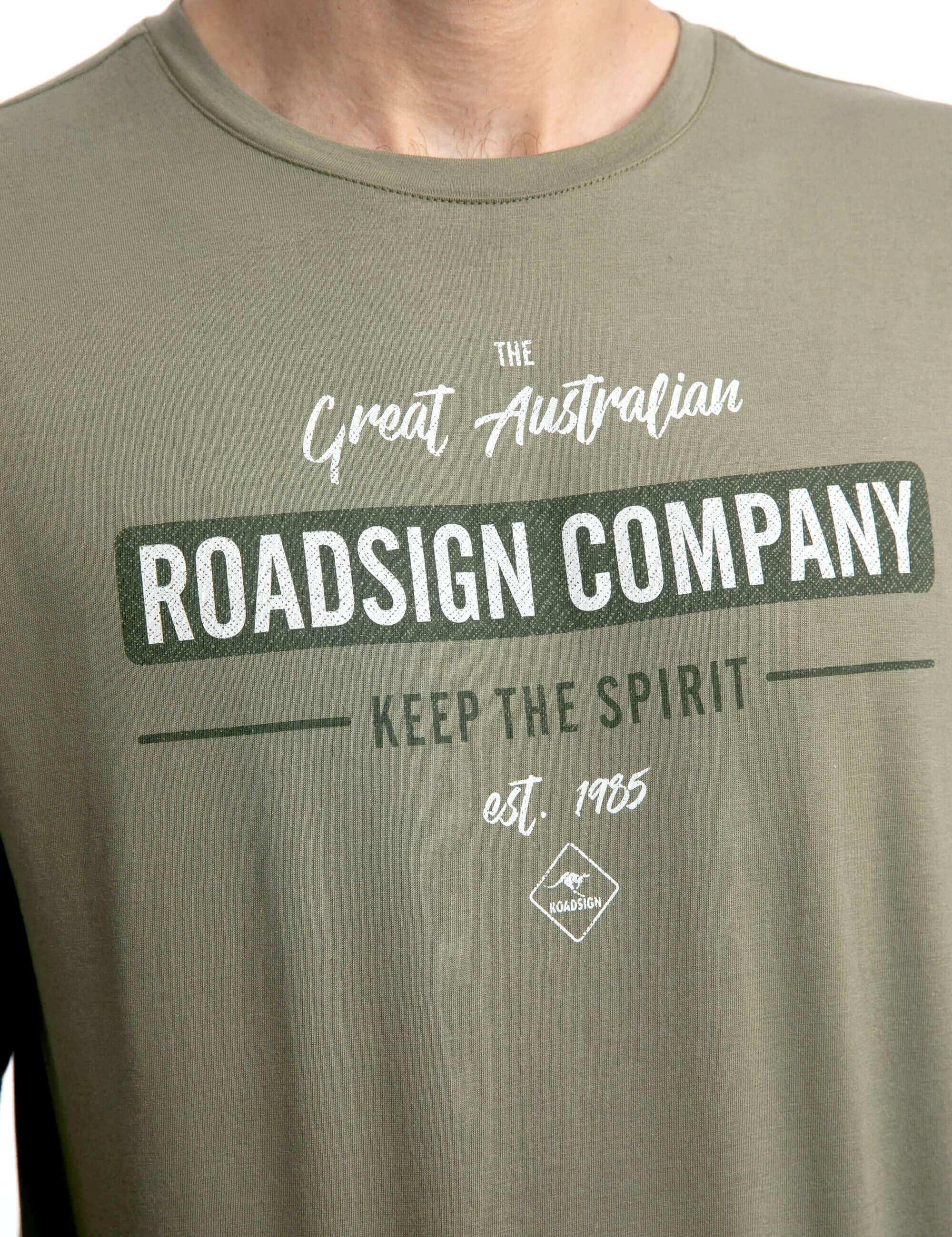 ROADSIGN australia Langarmshirt RS Company (1, 1-tlg., 1) mit Aufdruck