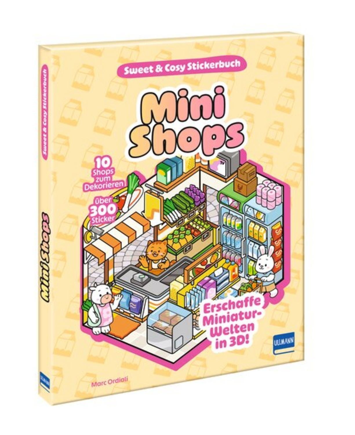Sweet & Cosy Stickerbuch: Mini Shops / diverse