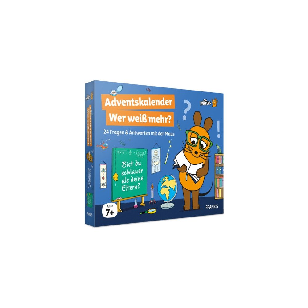 Spielzeug-Adventskalender Franzis Die Maus Adventskalender für Jung und Alt.