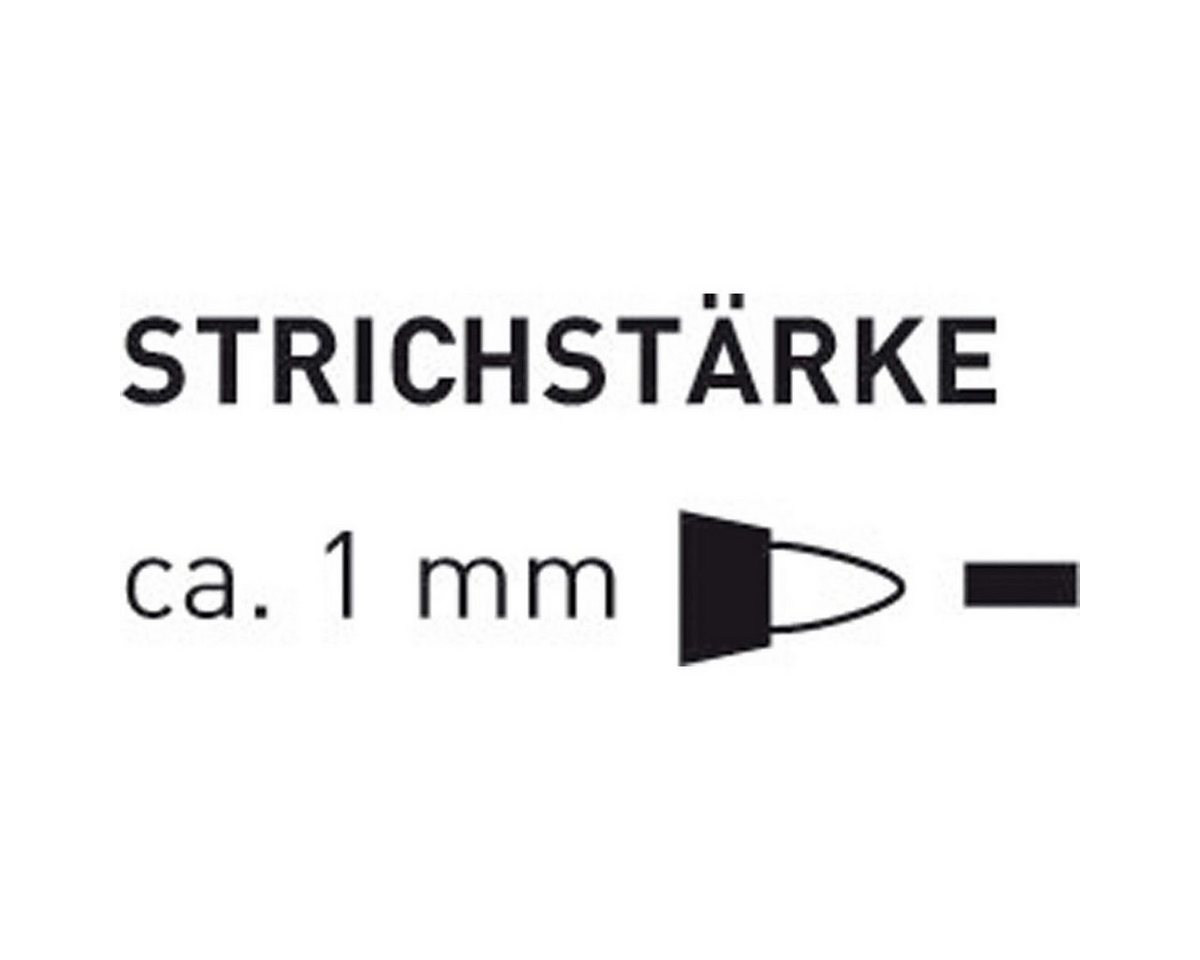Thumbnail - C. KREUL Marker KREUL Porcelain Marker medium 1-3mm schwarz