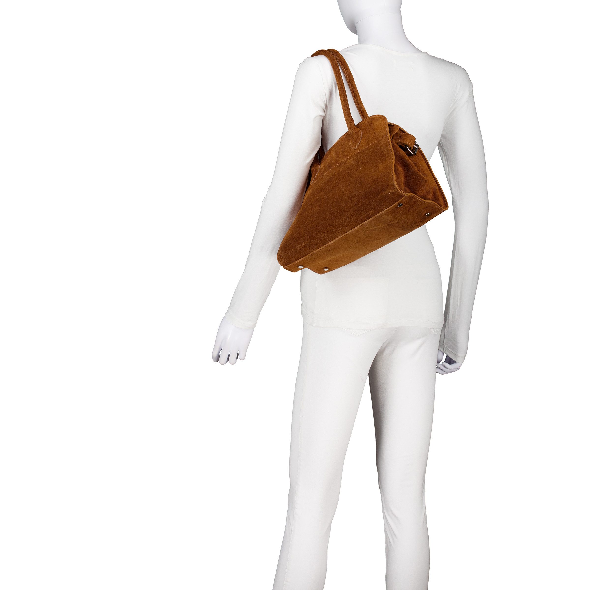 Hausfelder Manufaktur Handtasche Velours
