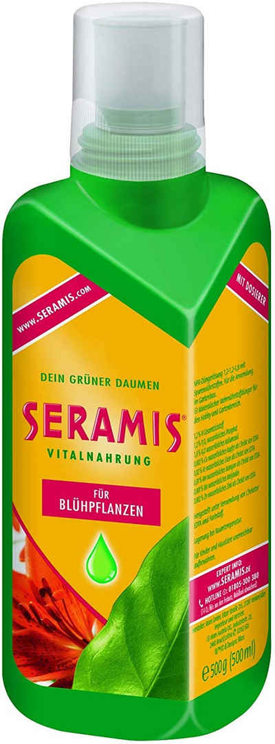 Seramis Pflanzendünger Seramis Vitalnahrung für Blühpflanzen 500 ml, 1-St., 500 ml