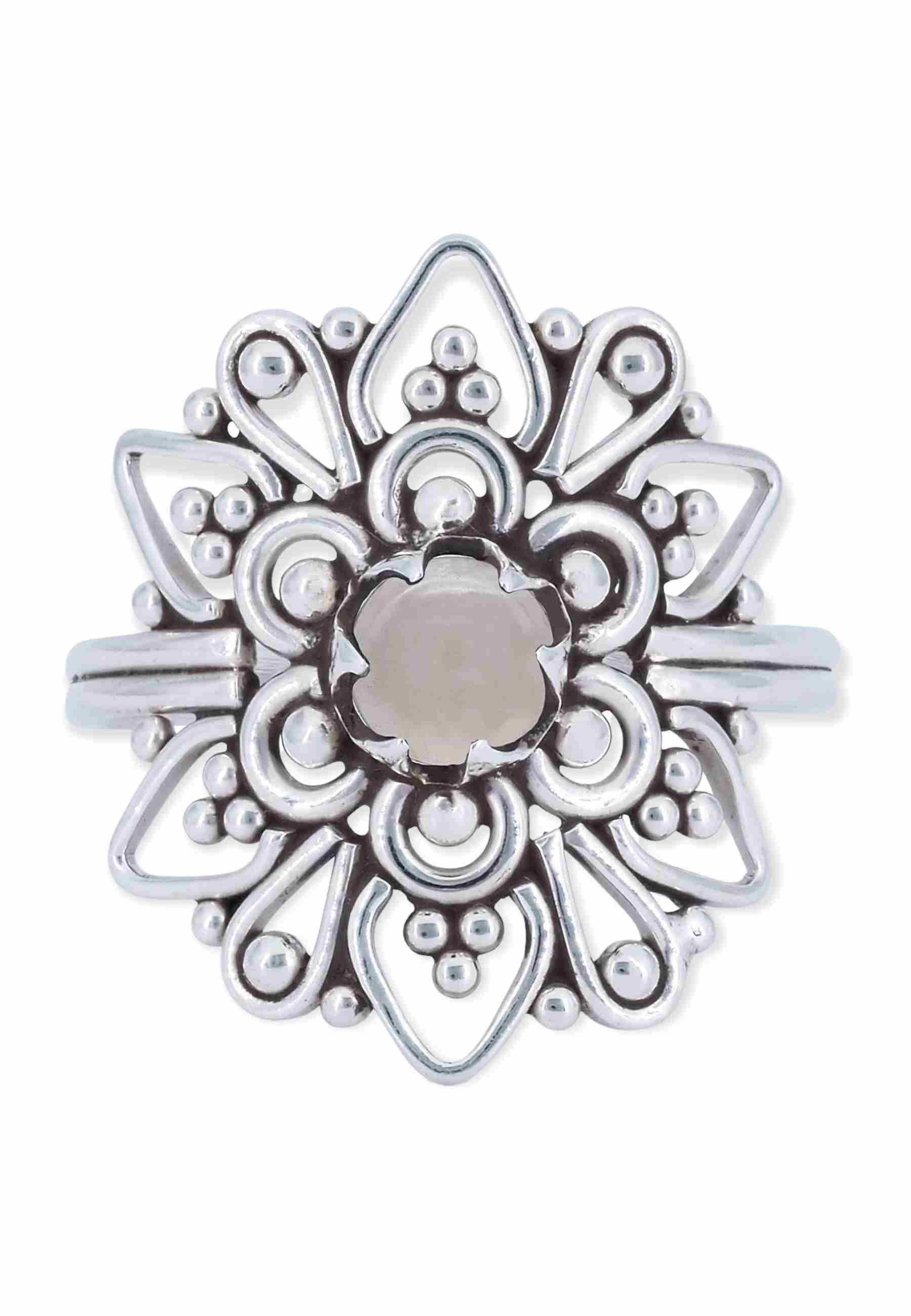 mantraroma Silberring MUDARA-EMPAT aus 925 Silber günstig online kaufen